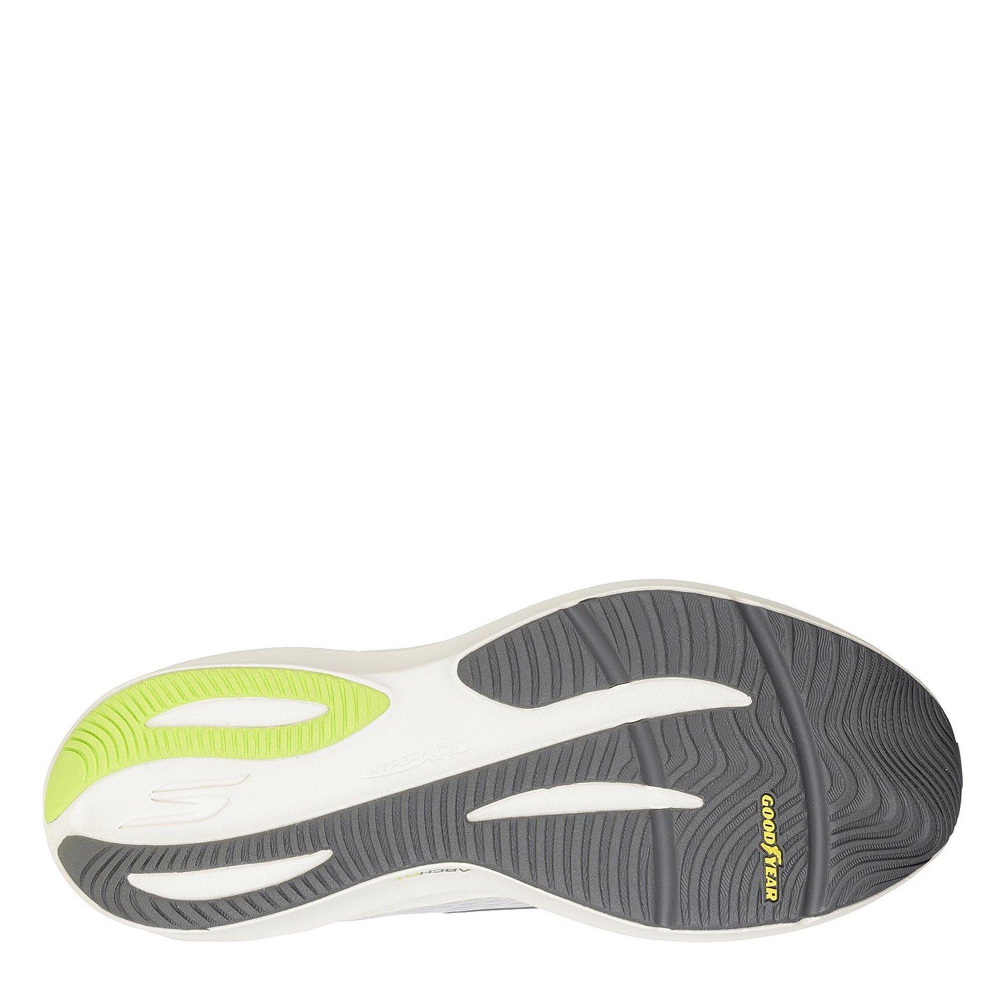 Grey/Lime - Skechers - AERO Pulse Running Trainers Mens - 4