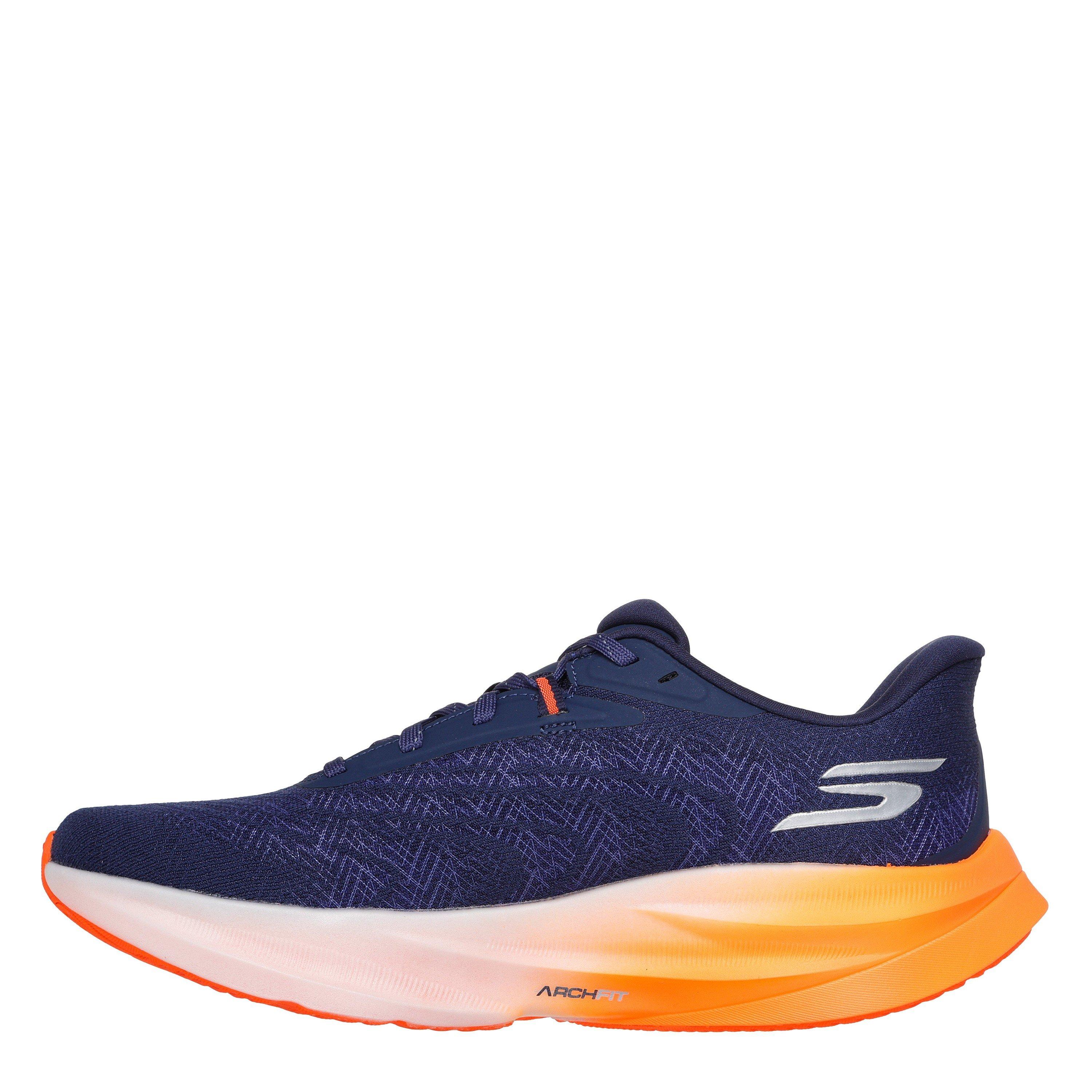 Navy/Orange - Skechers - AERO Spark Running Trainers Mens - 2