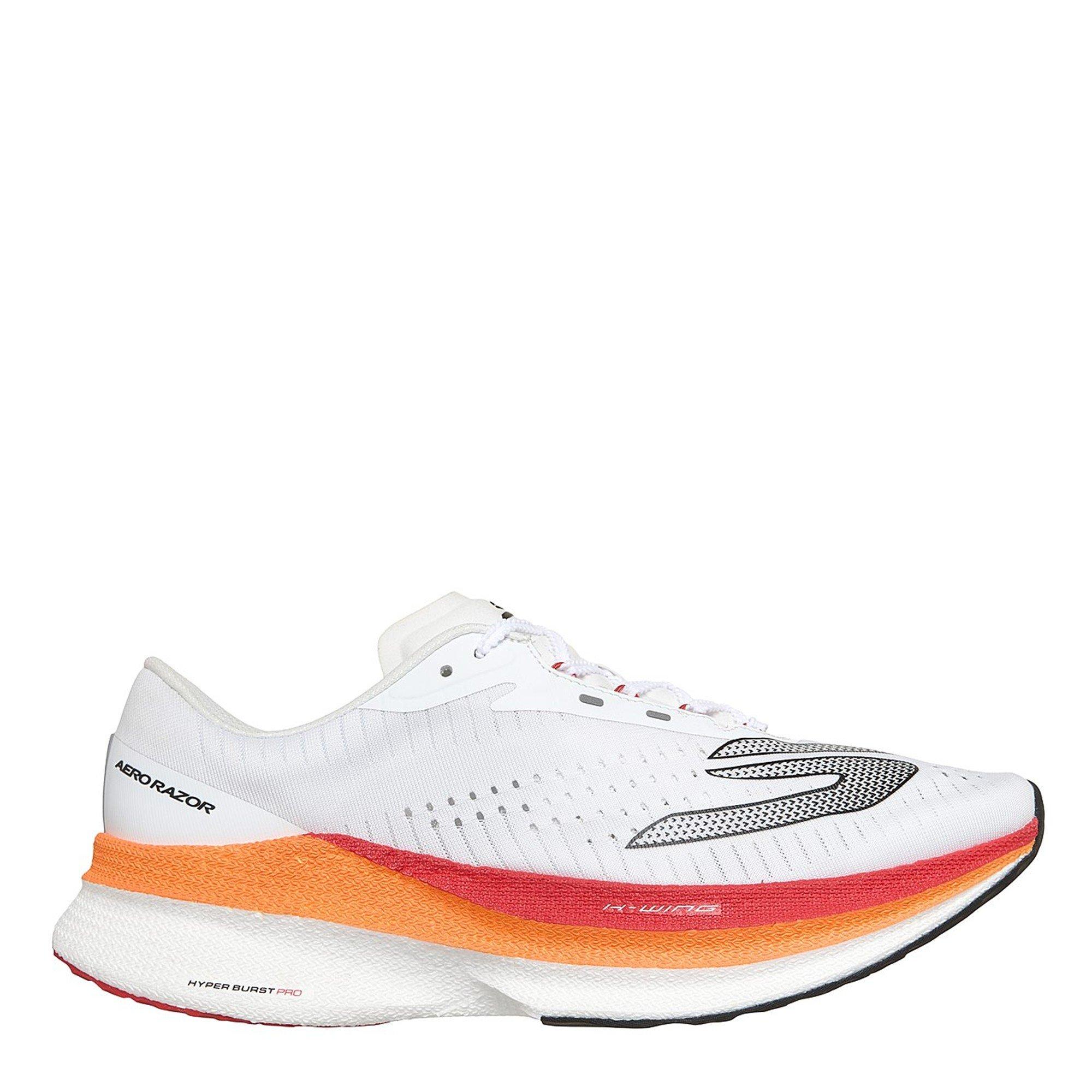 White/Orange - Skechers - Men's Trainers - 3