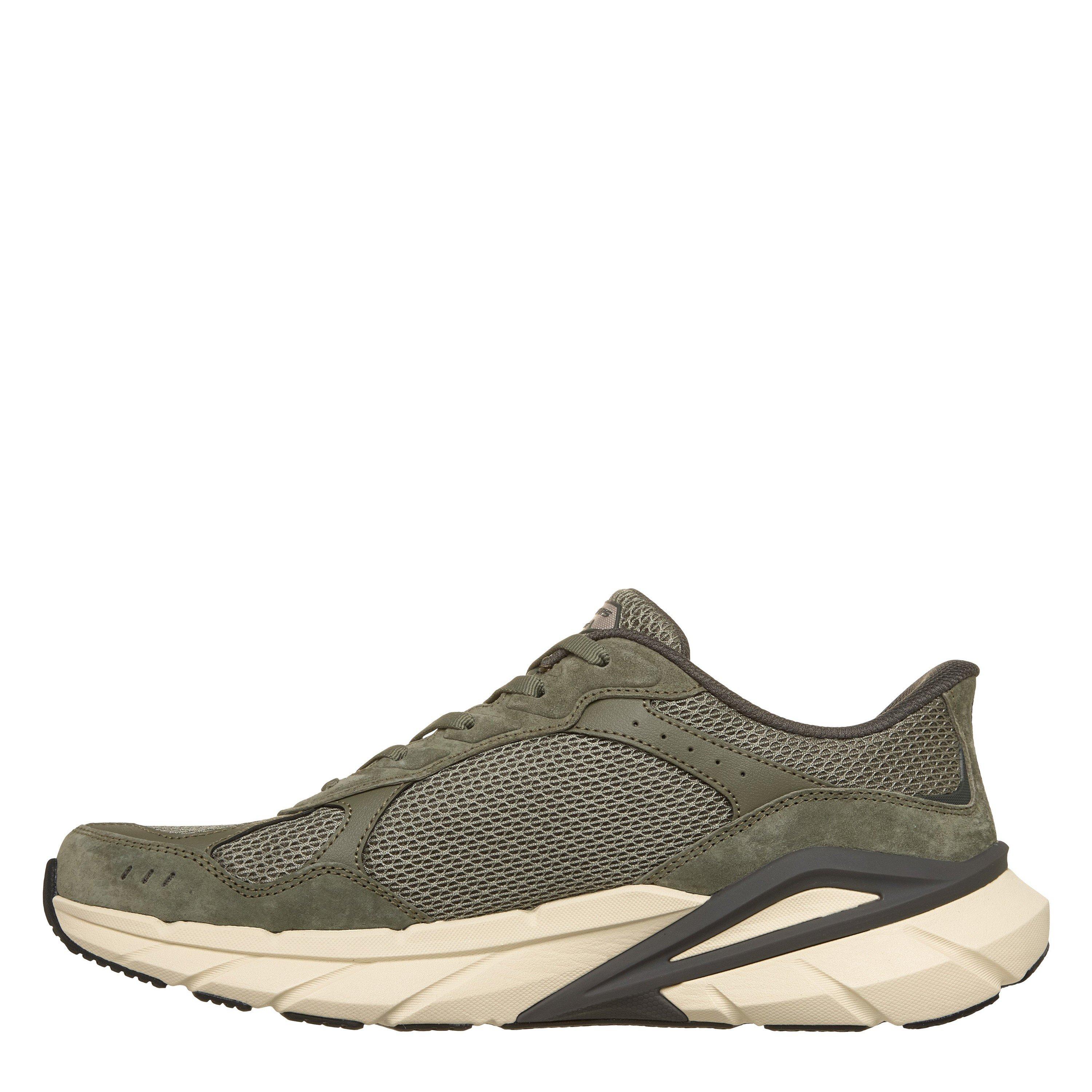 Olive - Skechers - Men's Skech Cage Slip-In Runners - 2