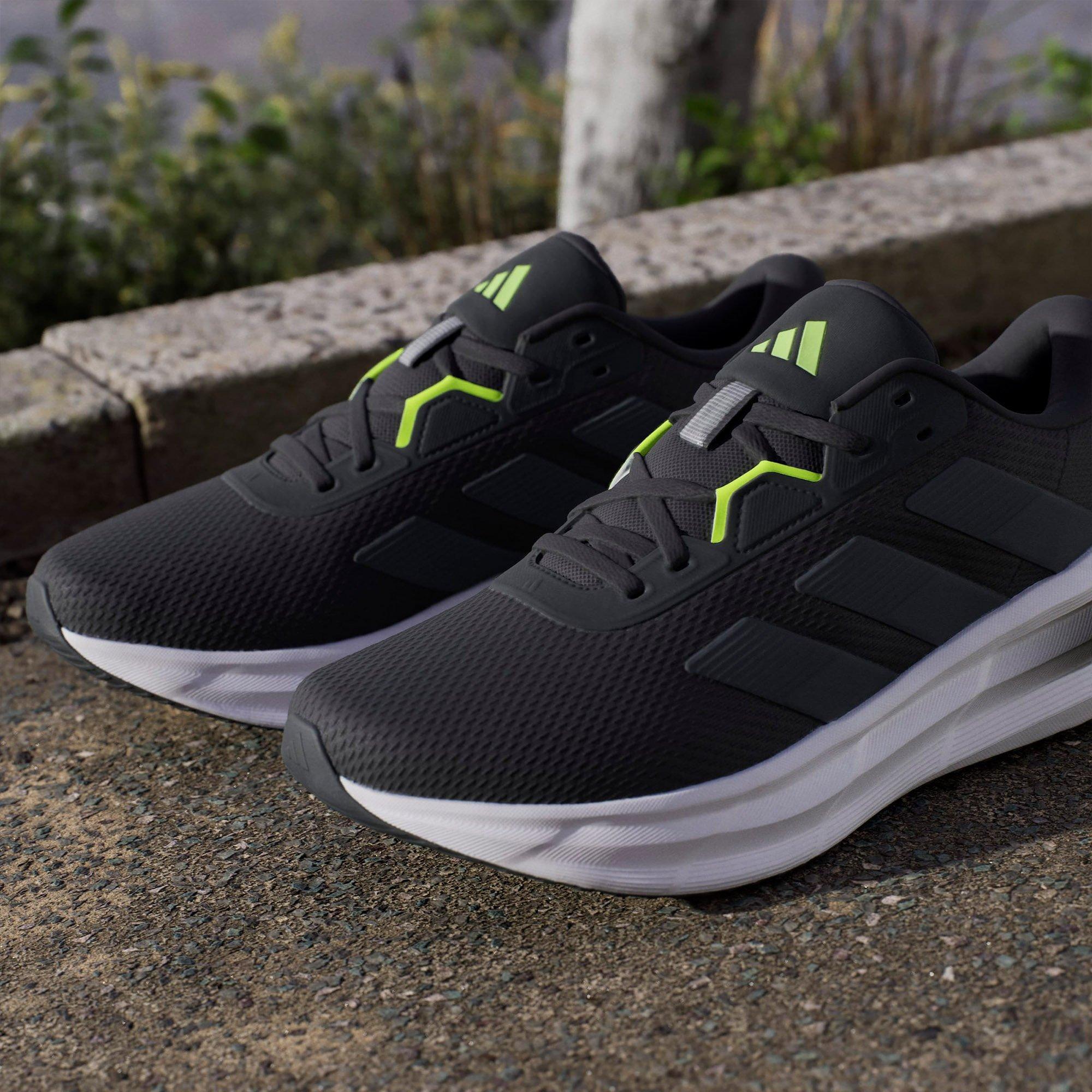 Blk/Carb/Lemon - adidas - Galaxy 7 Mens Running Shoes - 16