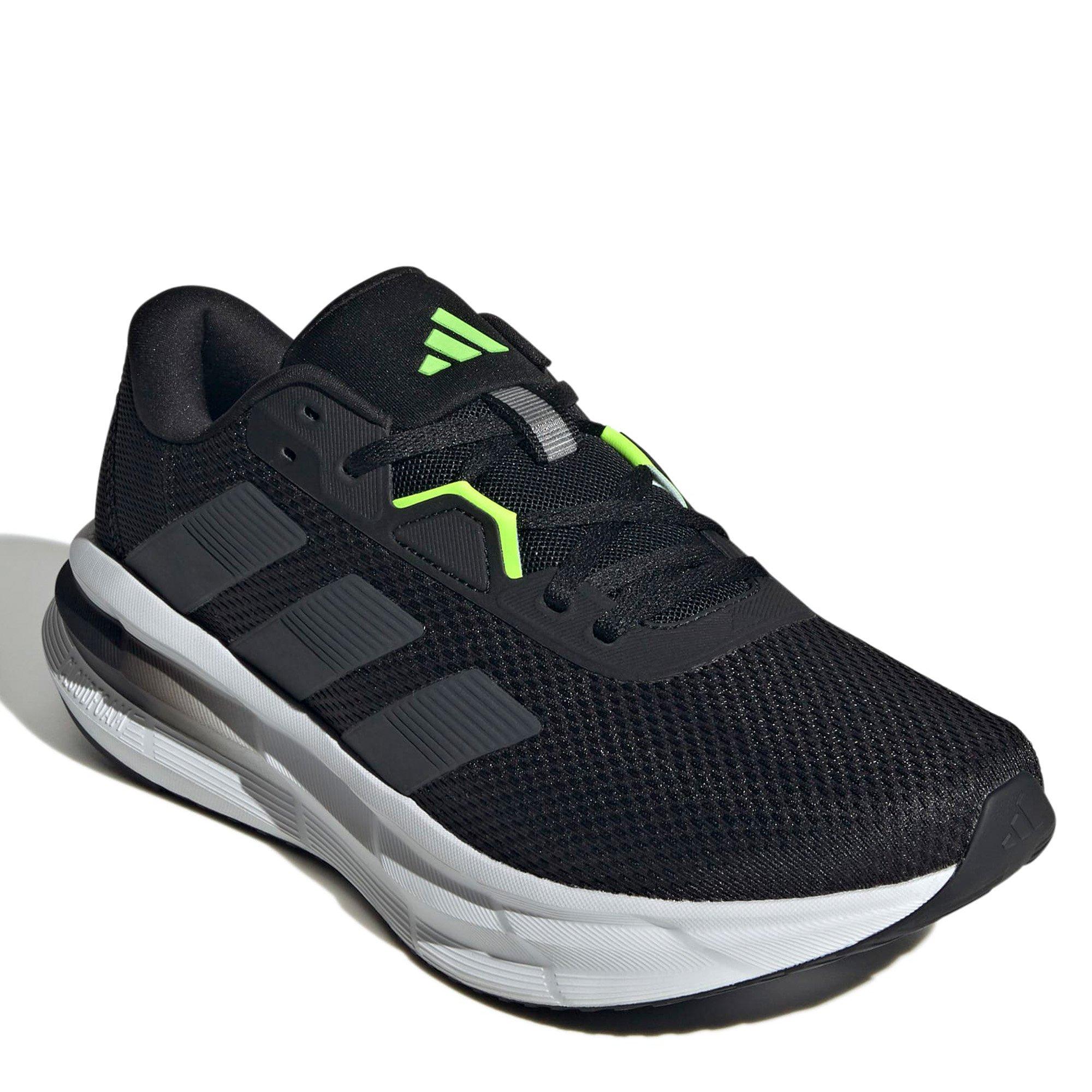 Blk/Carb/Lemon - adidas - Galaxy 7 Mens Running Shoes - 5