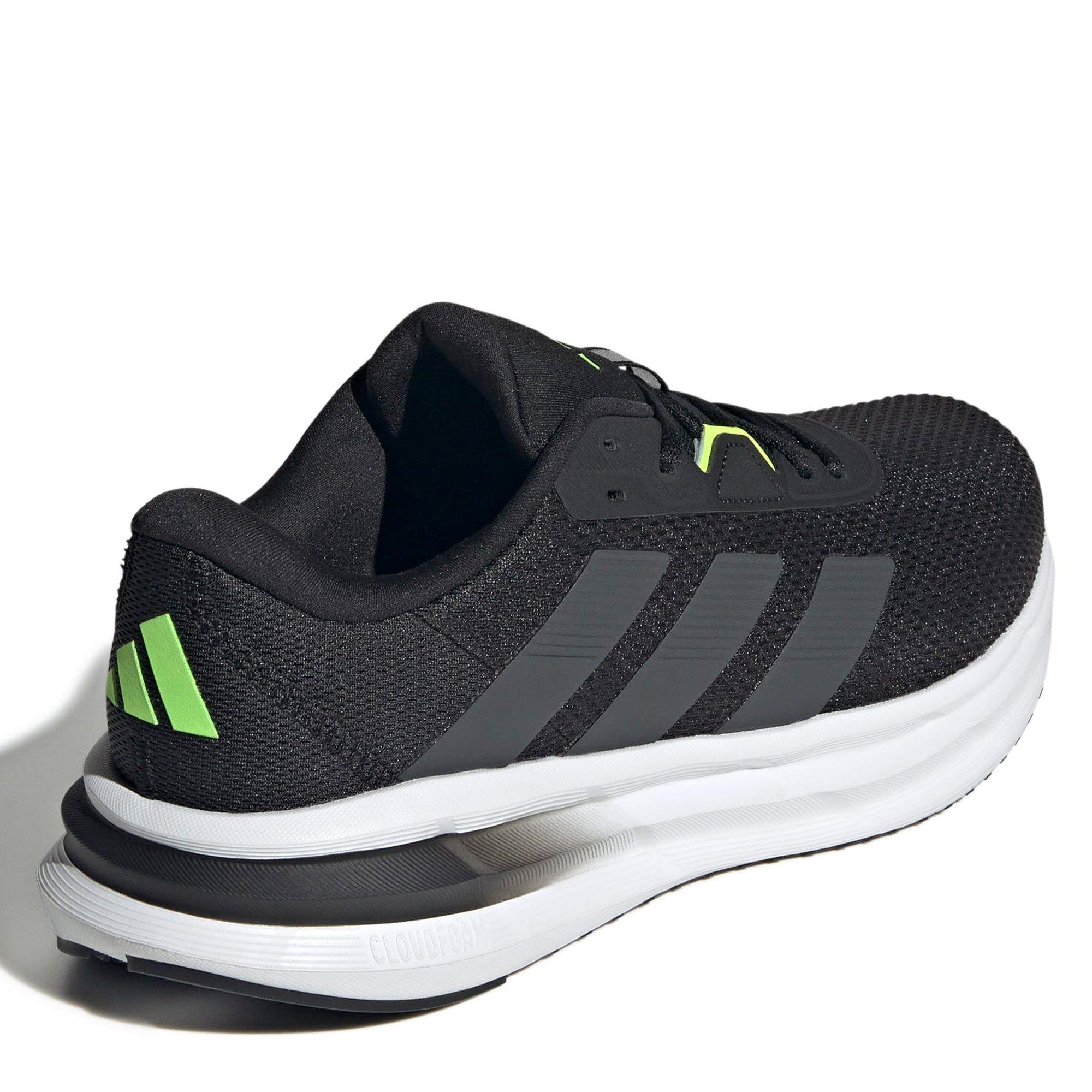 Blk/Carb/Lemon - adidas - Galaxy 7 Mens Running Shoes - 6