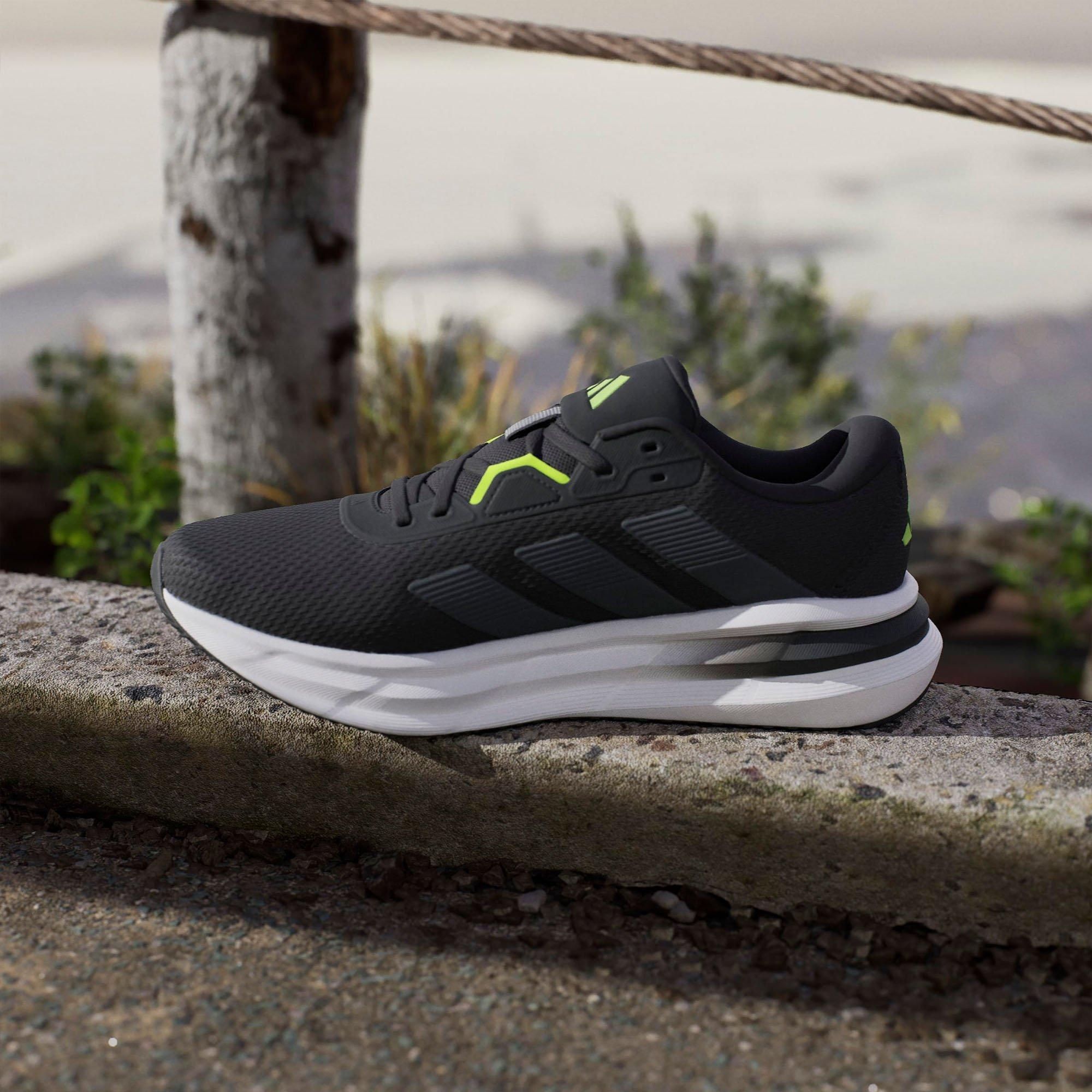 Blk/Carb/Lemon - adidas - Galaxy 7 Mens Running Shoes - 10