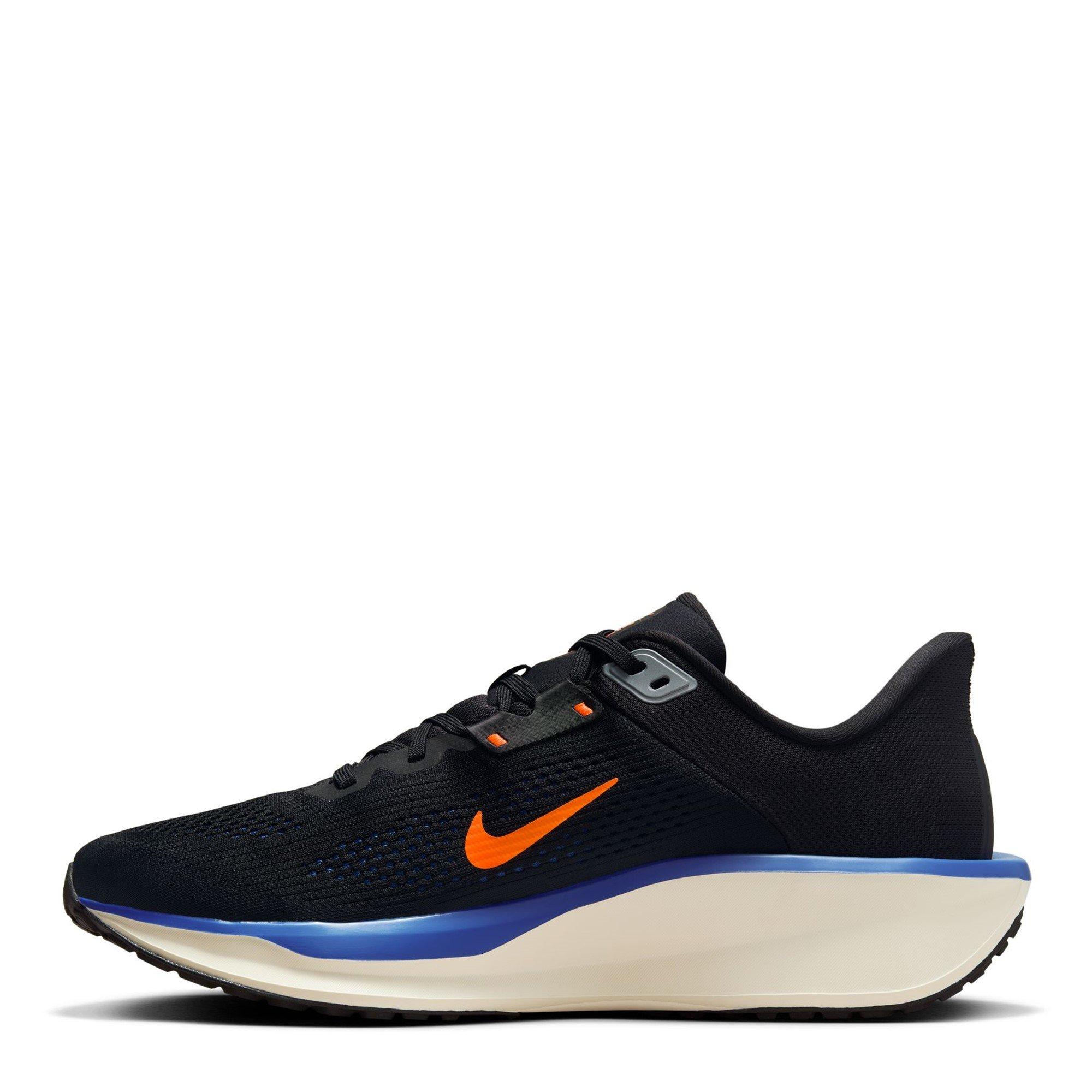 Black/Crim-Blue - Nike - Quest 6 Mens Running Shoes - 2