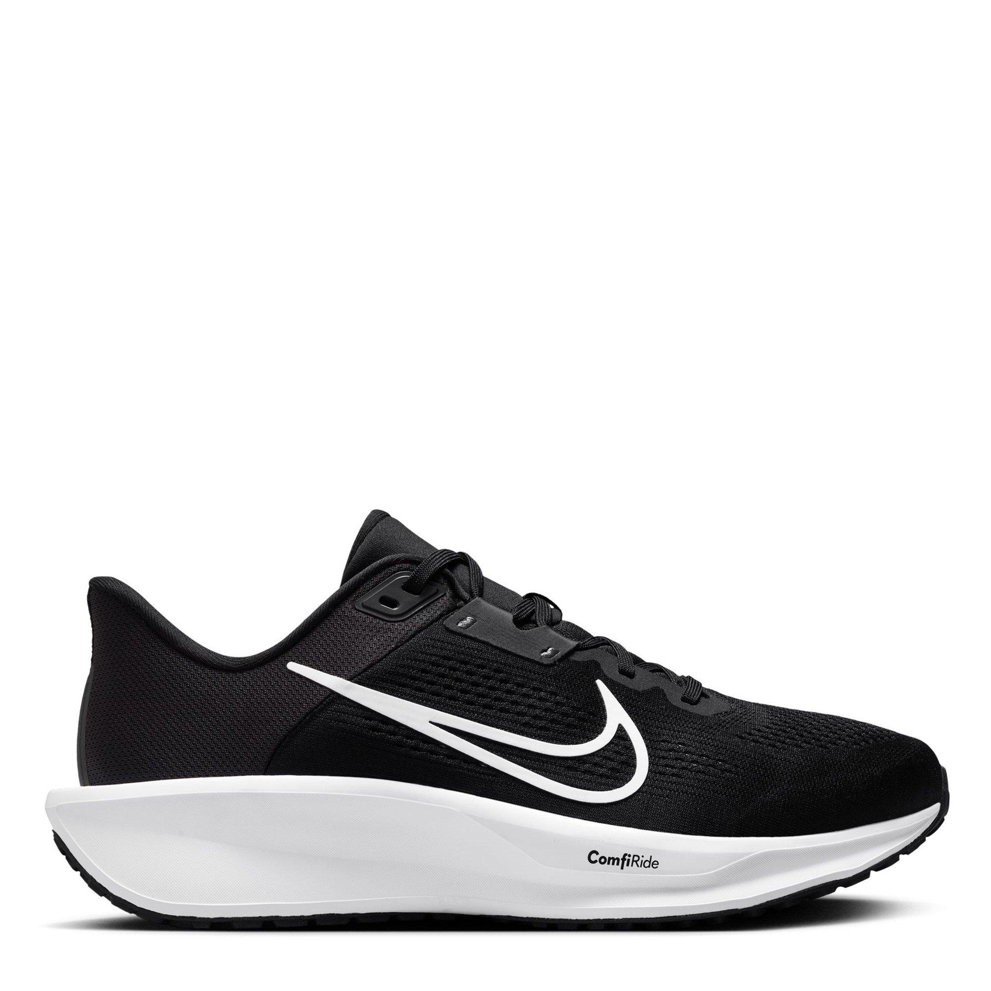 Blk/Wht-Iron - Nike - Quest 6 Mens Running Shoes - 1