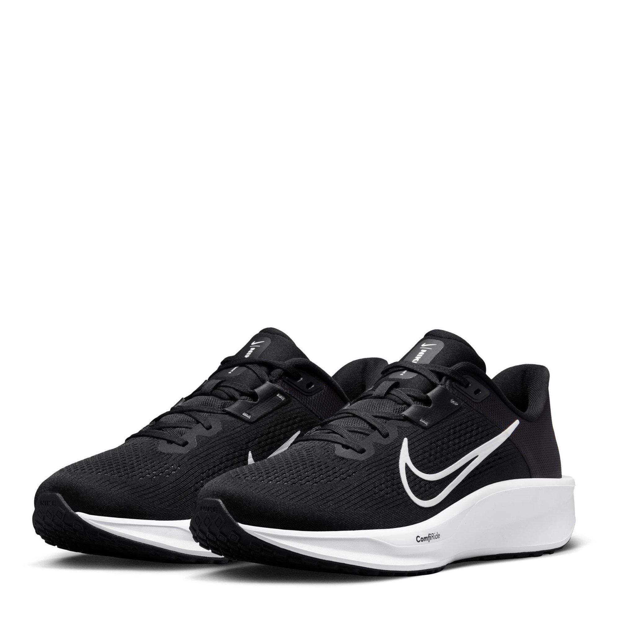 Blk/Wht-Iron - Nike - Quest 6 Mens Running Shoes - 3