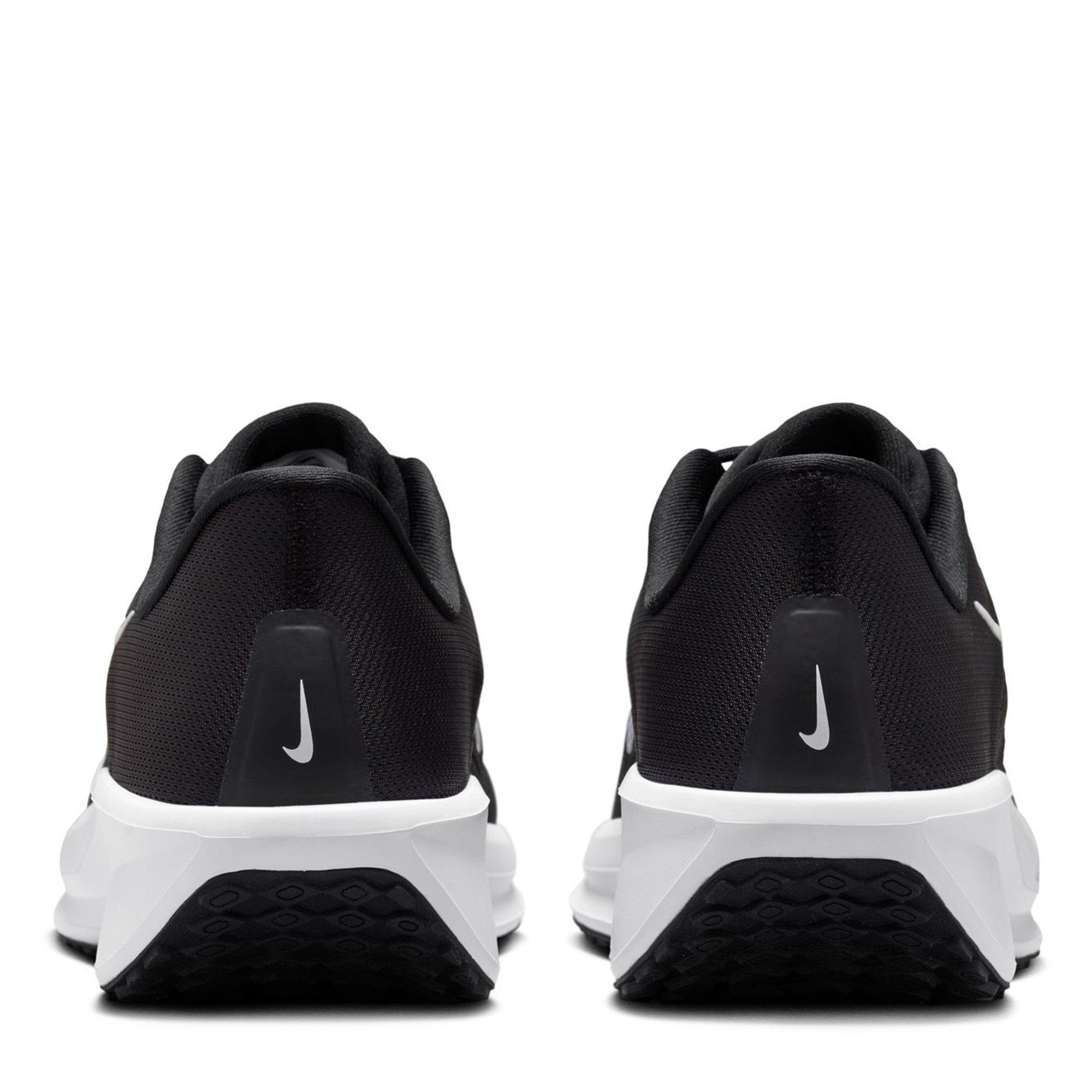 Blk/Wht-Iron - Nike - Quest 6 Mens Running Shoes - 4