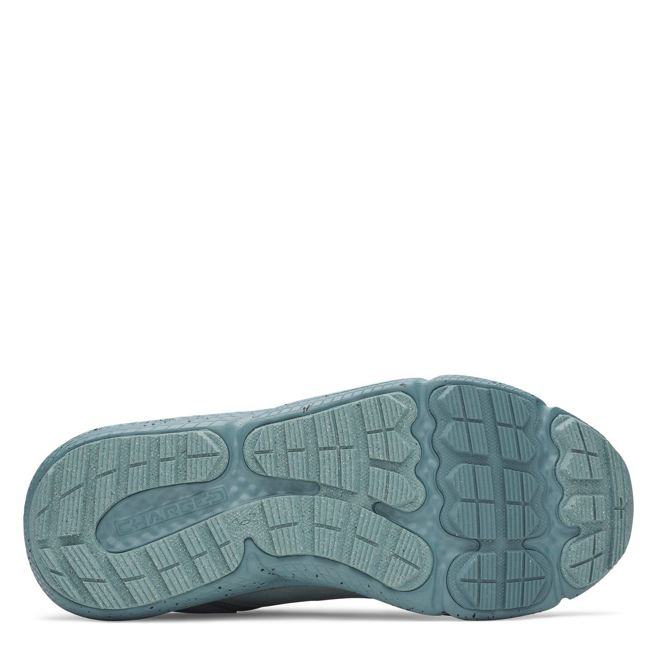 Blue/Serpentine - Under Armour - Charged Verssert 2 Mens Running Shoes - 3