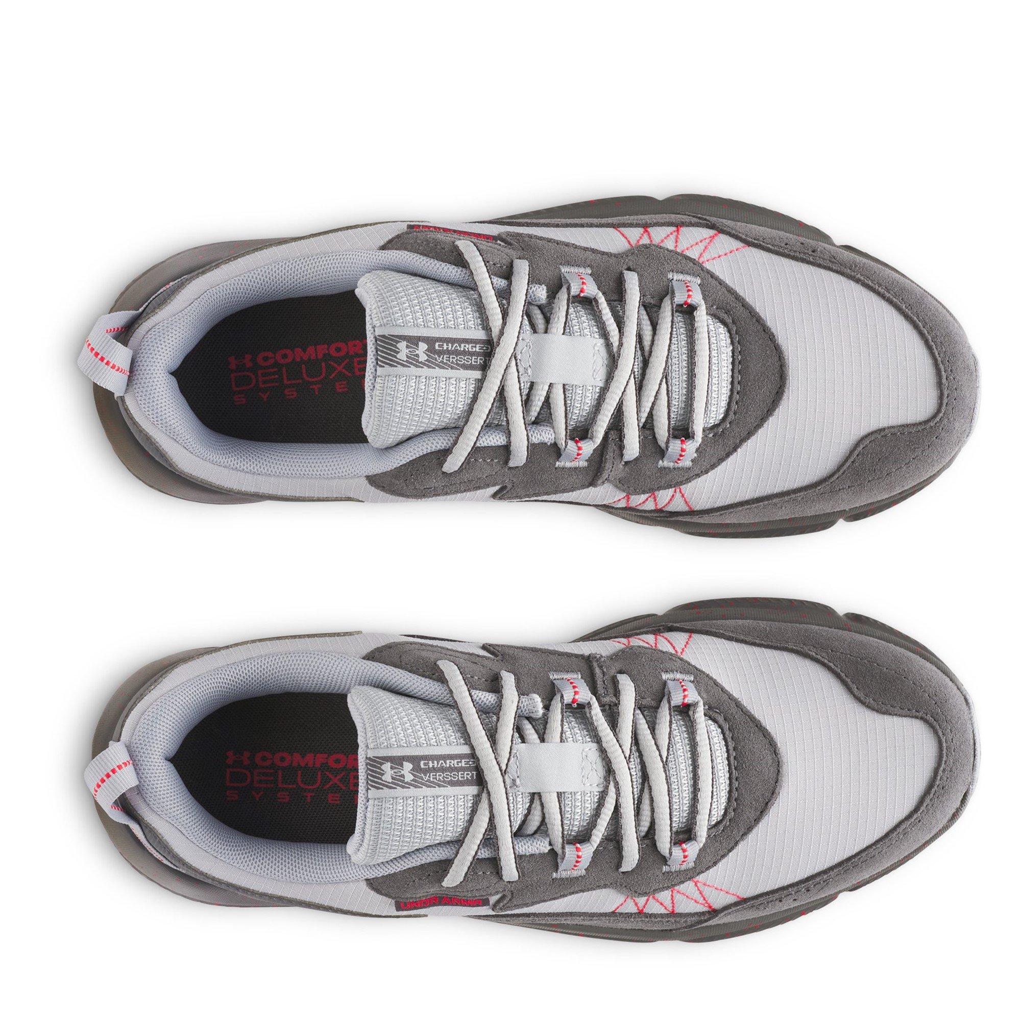 Gray/Castle/Red - Under Armour - Charged Verssert2 Sn54 - 4