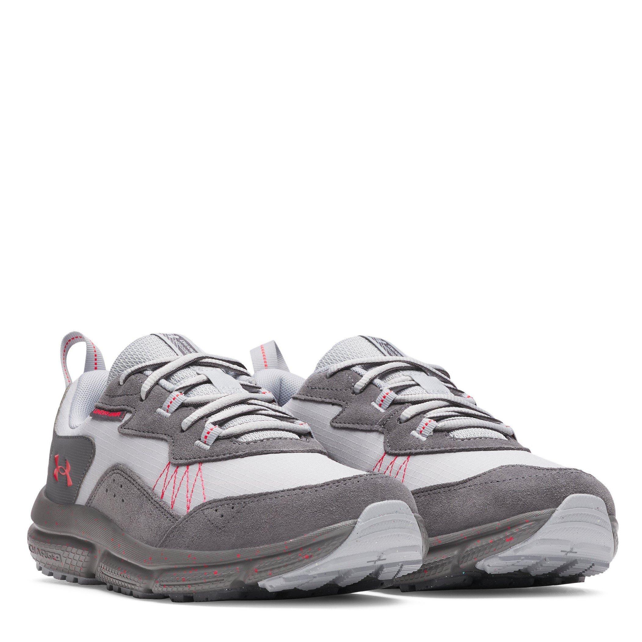 Gray/Castle/Red - Under Armour - Charged Verssert2 Sn54 - 5