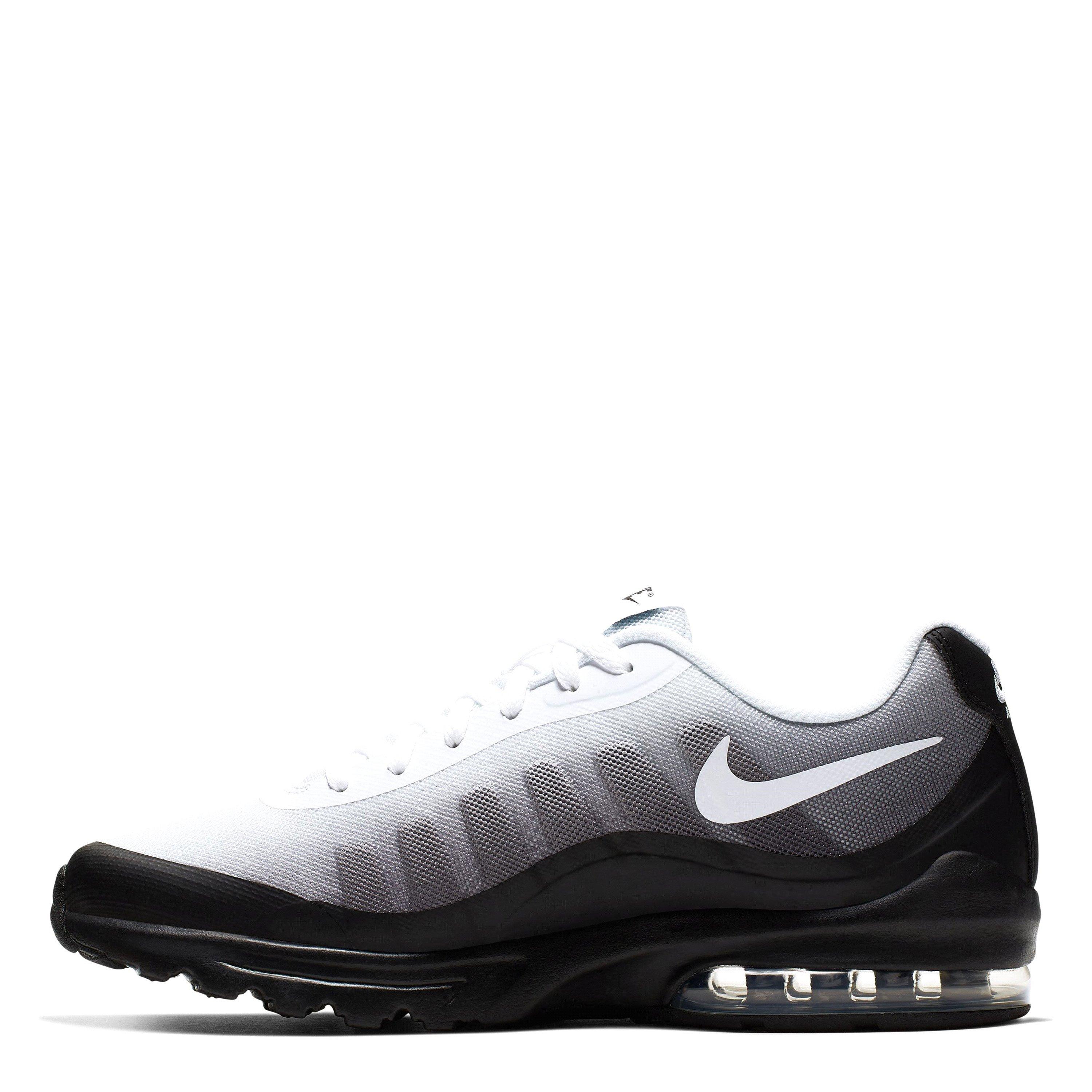 Black/Wht/Grey - Nike - Air Max Invigor Trainers Mens - 2