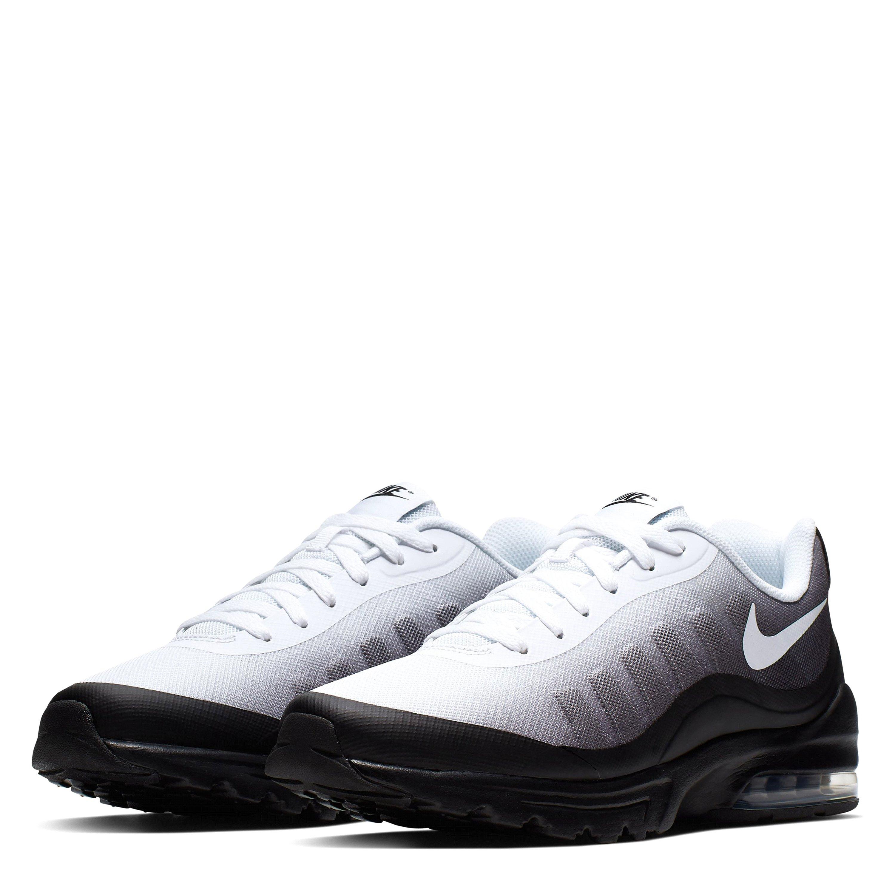Black/Wht/Grey - Nike - Air Max Invigor Trainers Mens - 3
