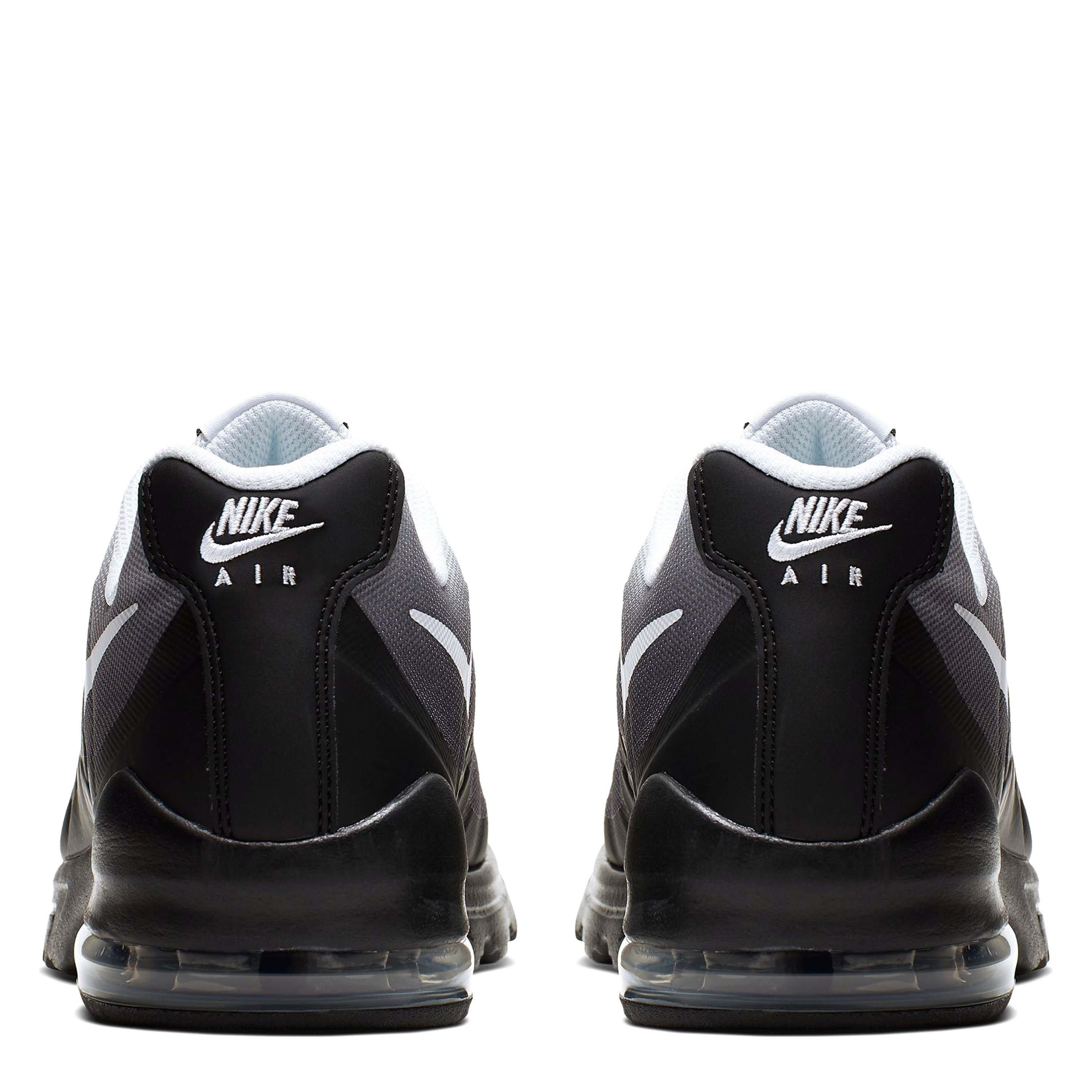 Black/Wht/Grey - Nike - Air Max Invigor Trainers Mens - 4