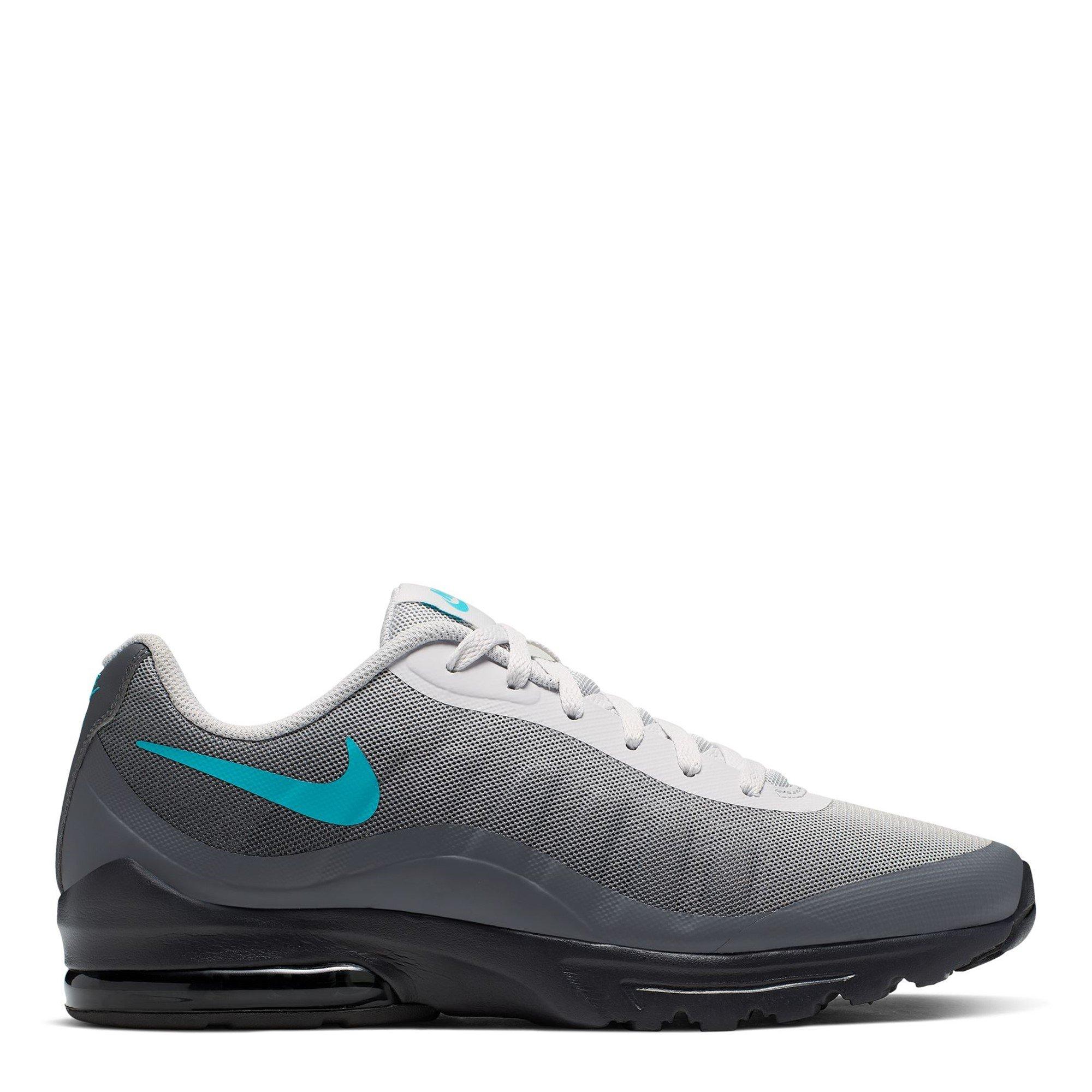 Nike Men's Air Max Invigor Shoes - Grey/Turq/Blk - 10 (45)