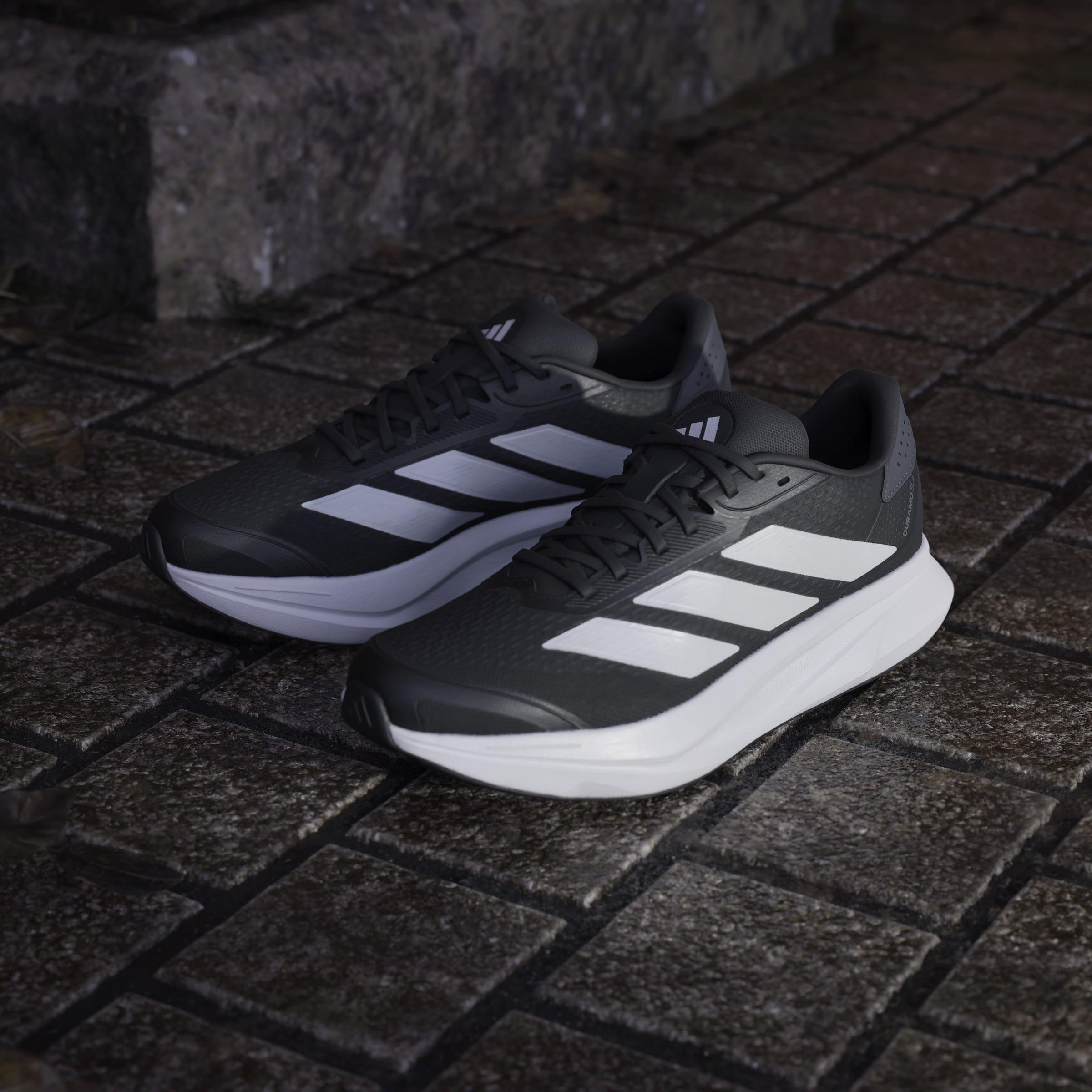 Blk/White/Grey - adidas - Duramo SL2 Mens Running Shoes - 12