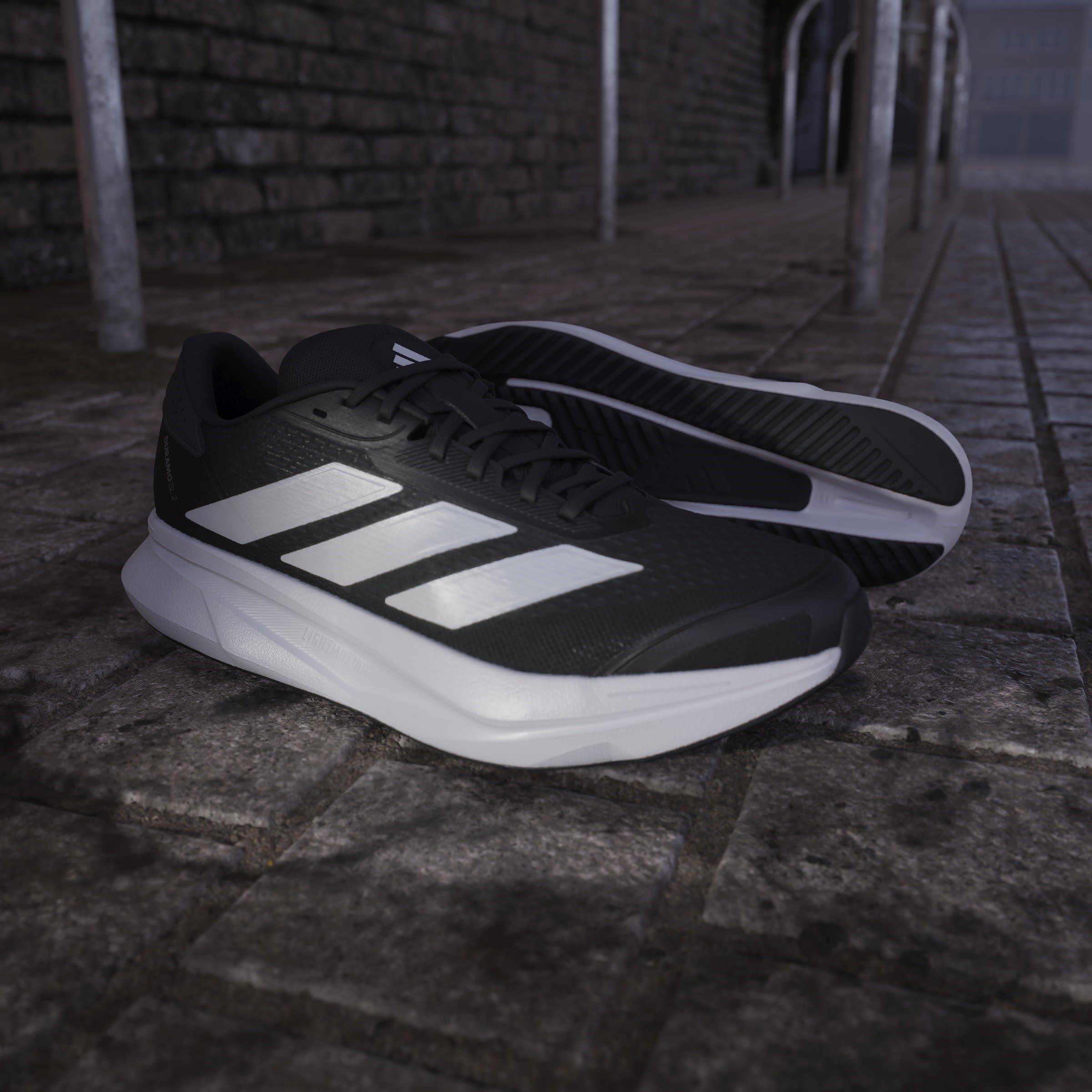 Blk/White/Grey - adidas - Duramo SL2 Mens Running Shoes - 15