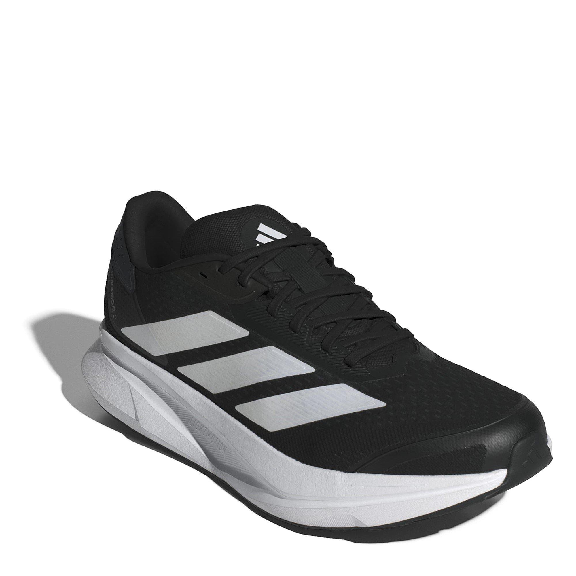 Blk/White/Grey - adidas - Duramo SL2 Mens Running Shoes - 3