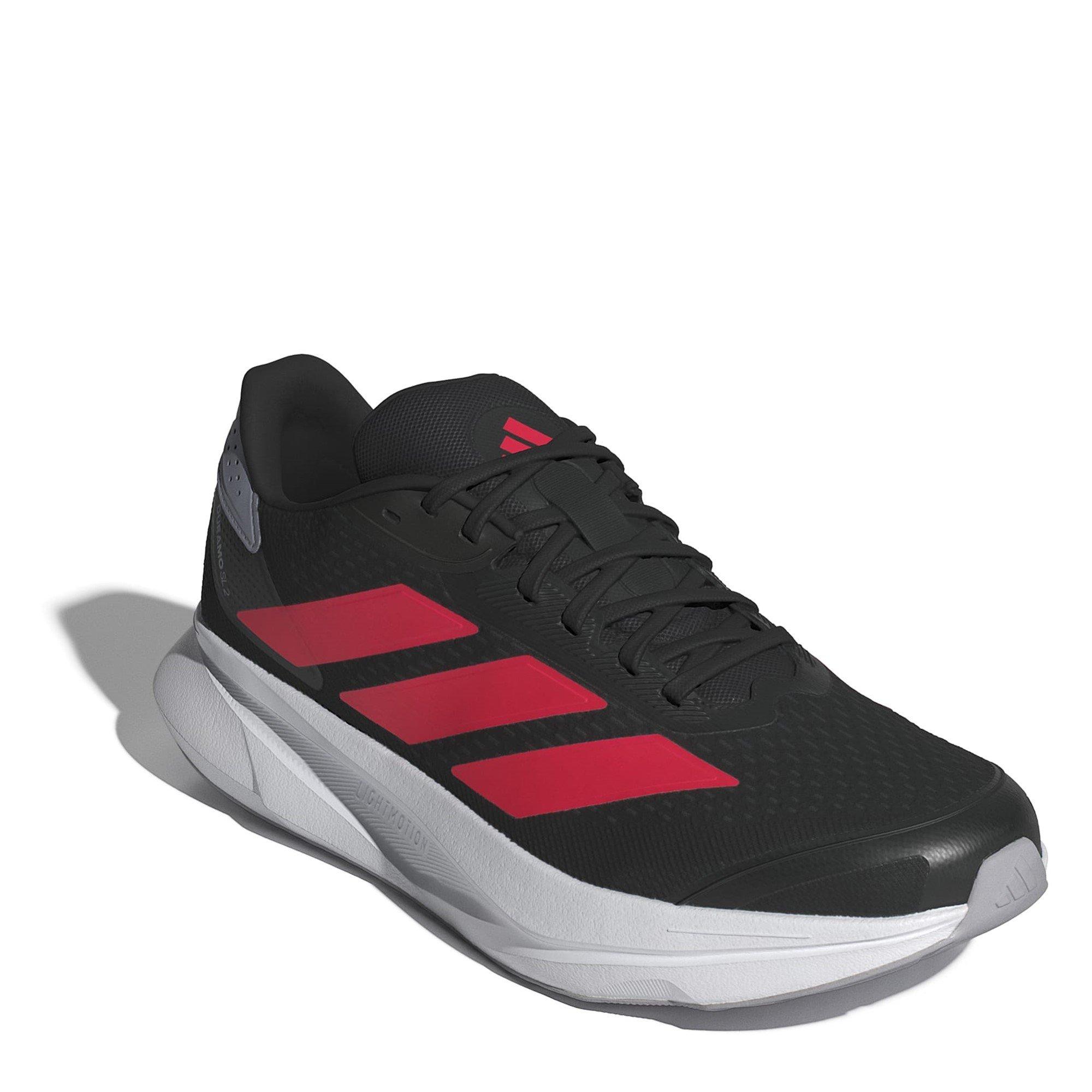 CBlk/Red/Silver - adidas - Duramo SL2 Mens Running Shoes - 3