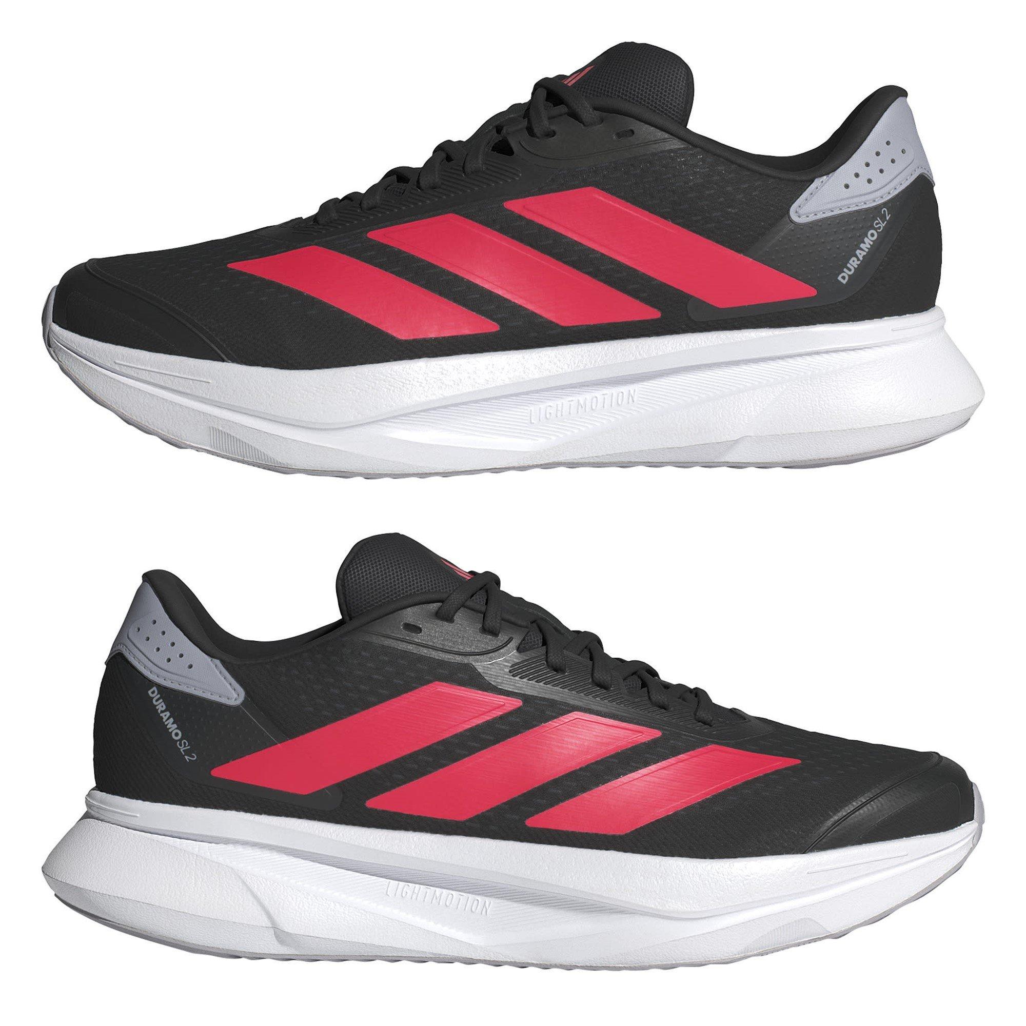 CBlk/Red/Silver - adidas - Duramo SL2 Mens Running Shoes - 9