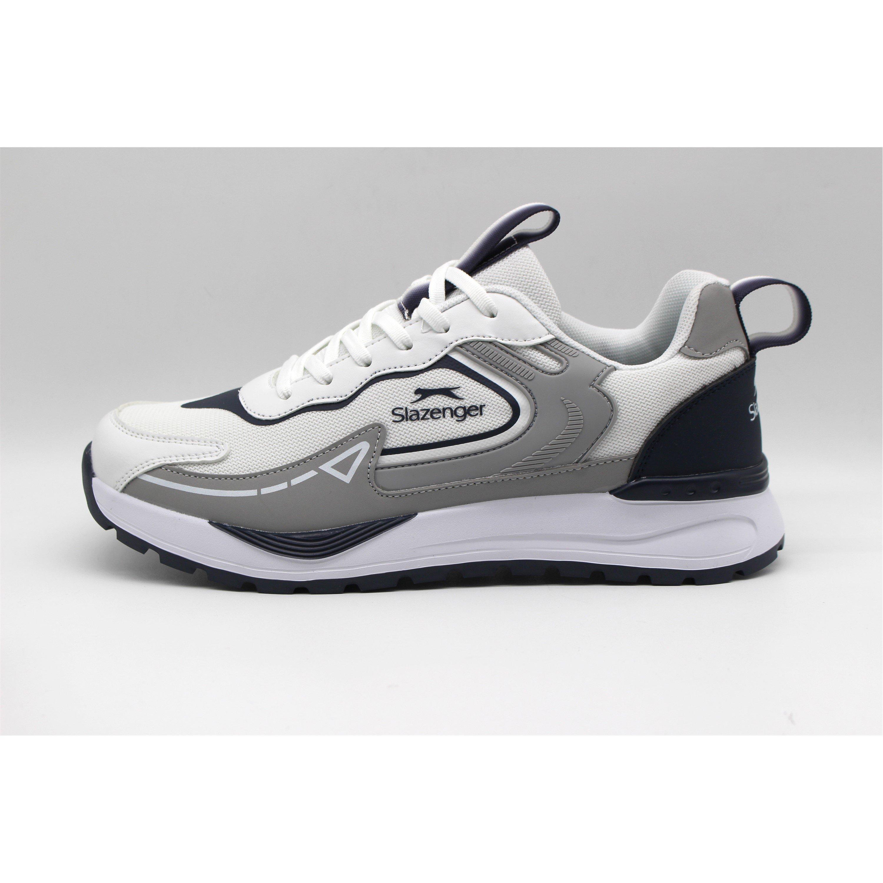 WHITE/NAVY - Slazenger - Men's Trainers - 2