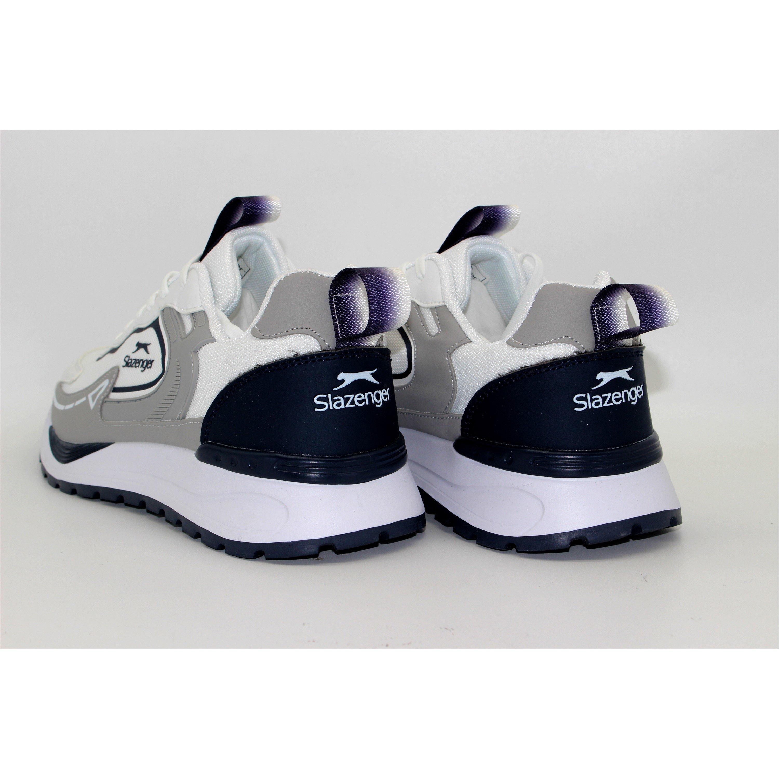 WHITE/NAVY - Slazenger - Men's Trainers - 5