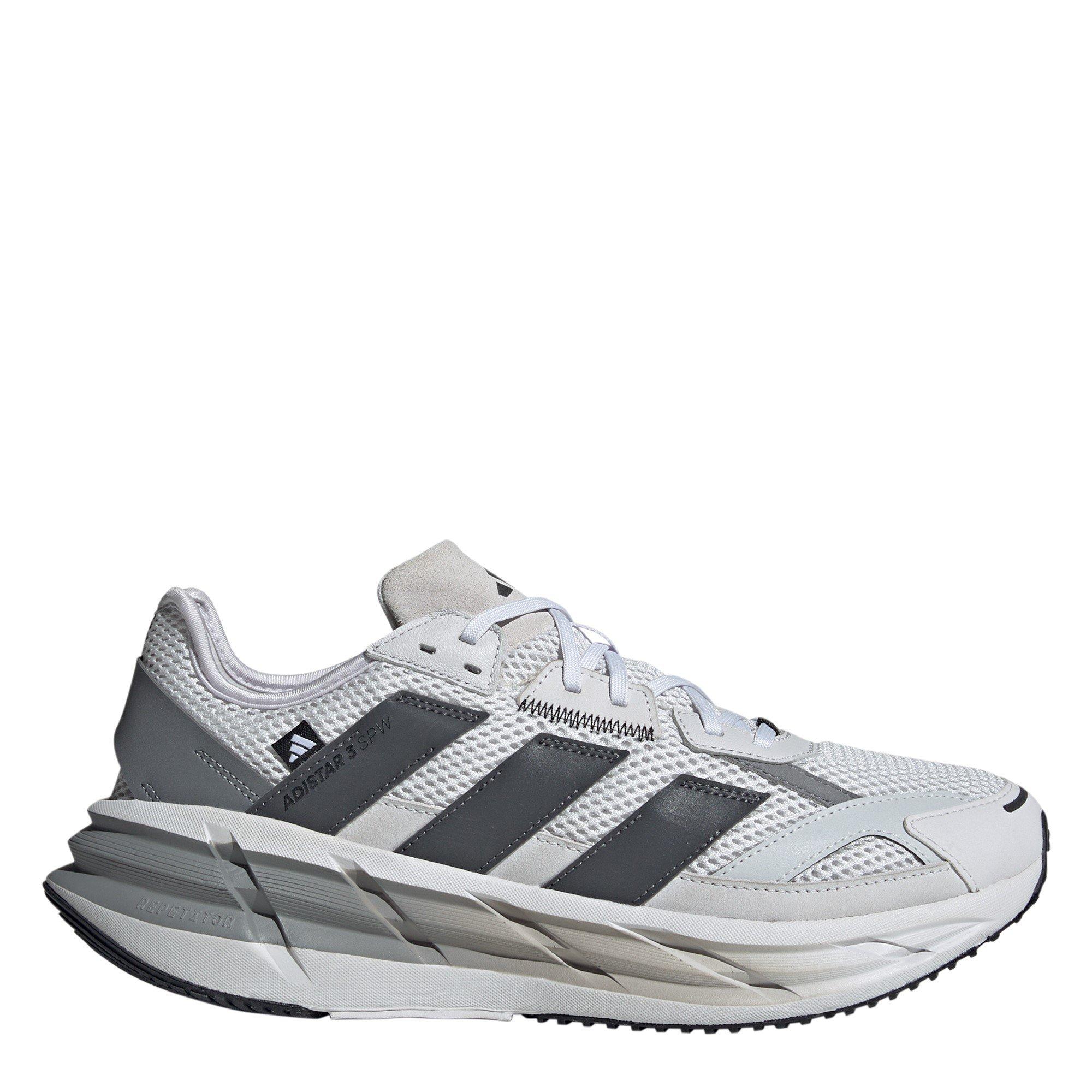 Adidas Men's Adistar 3 Sportswear Shoes - Grey/Carbon - 9 (43.3)