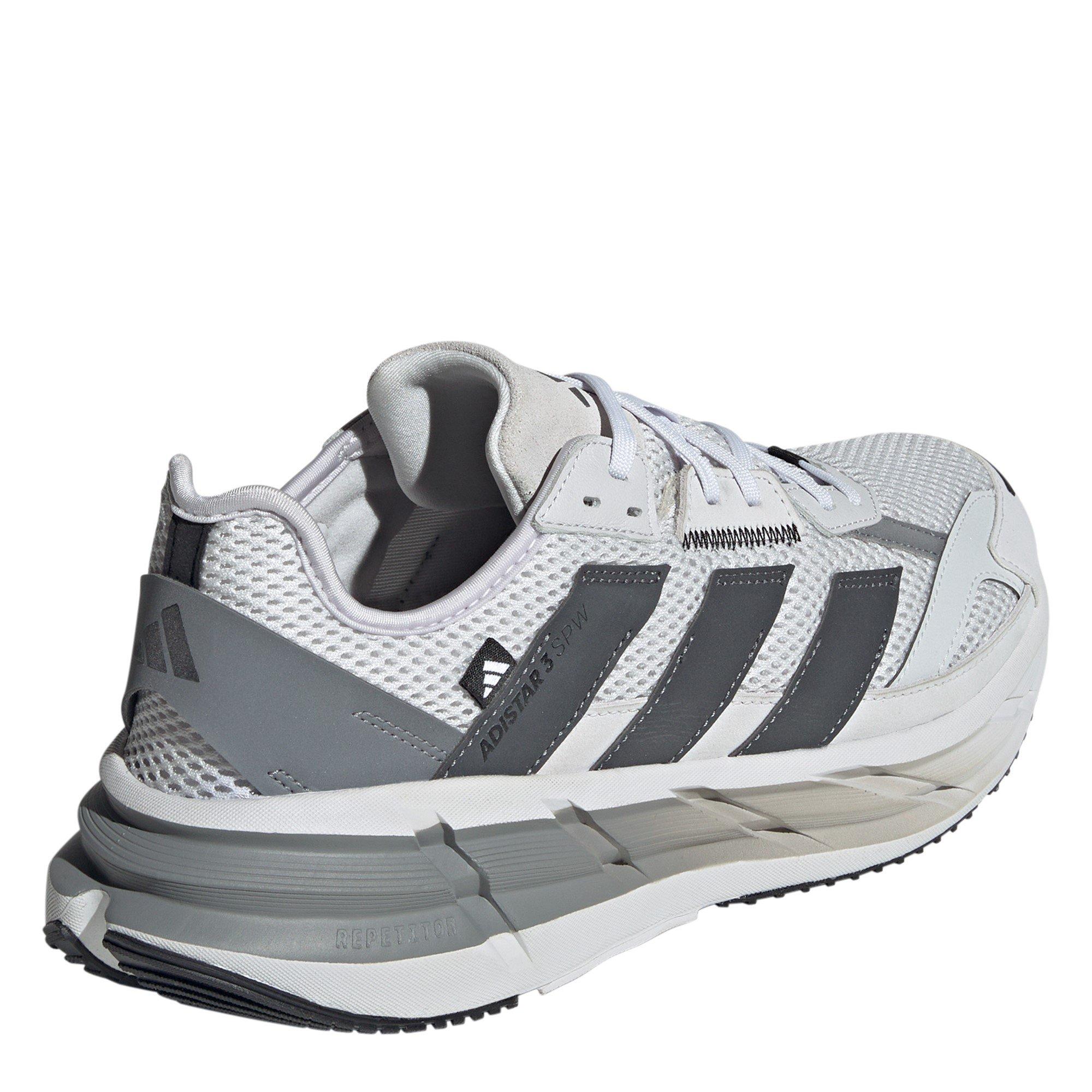 Grey/Carbon - adidas - Adistar 3 Sportswear Shoes Mens - 4
