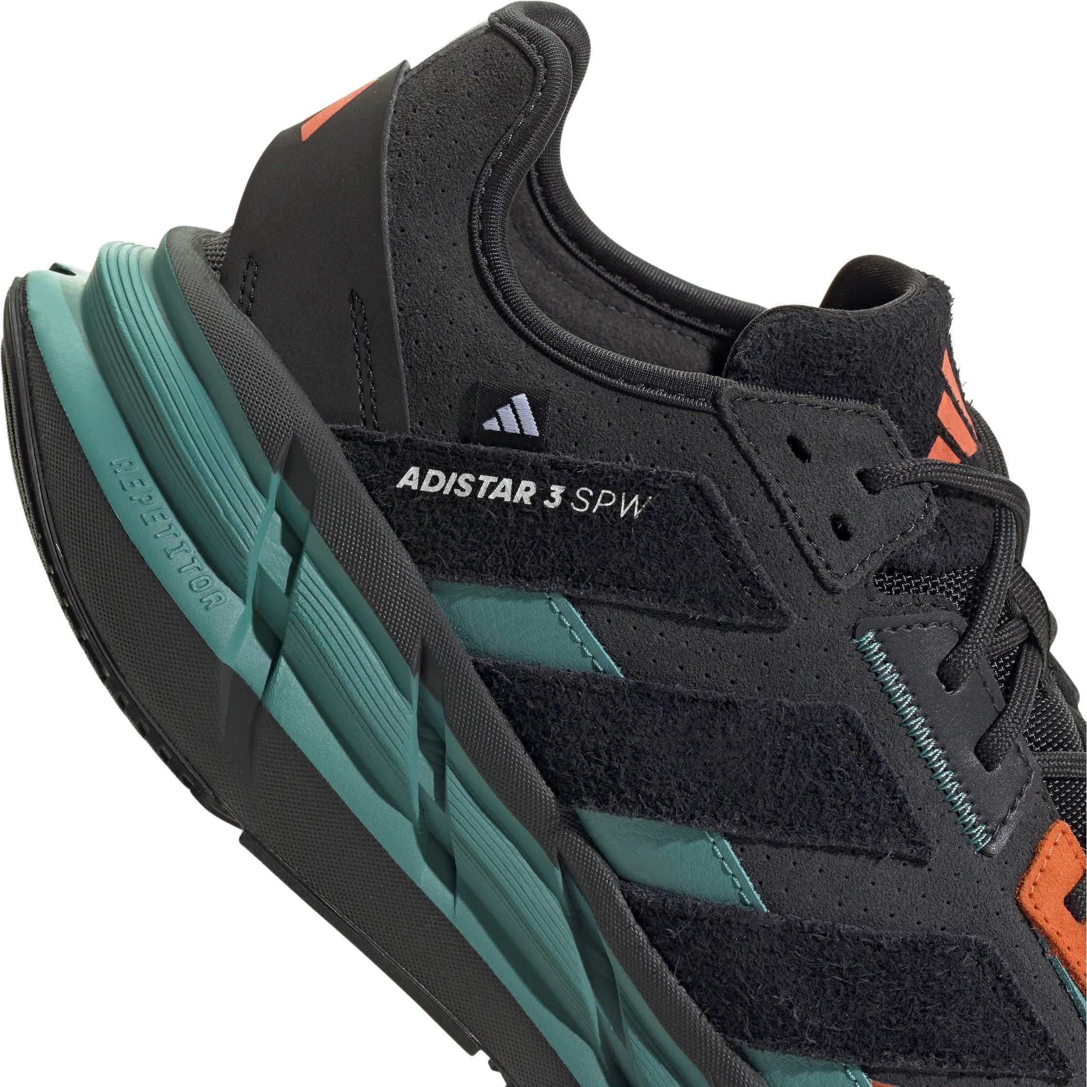 Carbon/Blk/Ora - adidas - Adistar 3 Sportswear Shoes Mens - 7