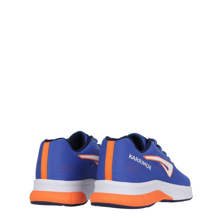 Bleu/Orange - Karrimor - Tempo 8 Mens Running Trainers - 4