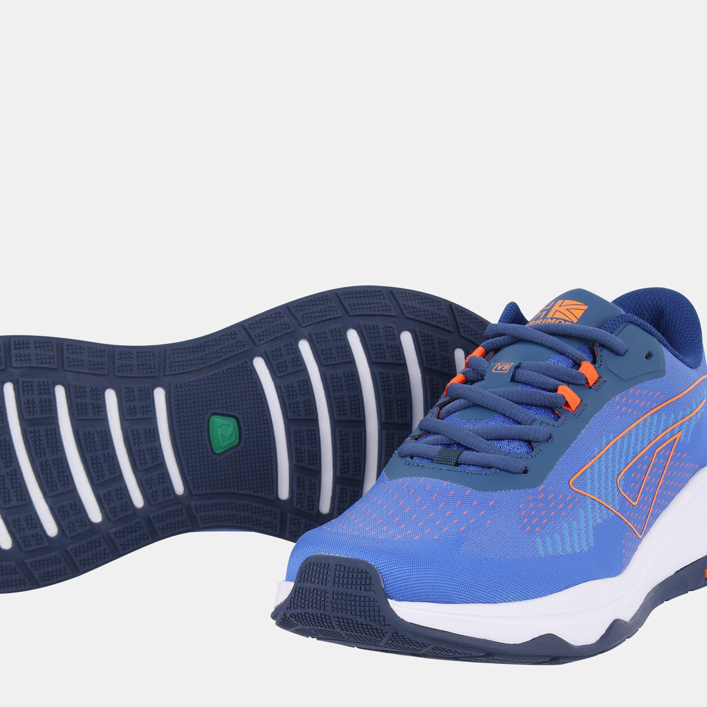 Blu/Arancione - Karrimor - Tempo Running Trainers Mens - 3