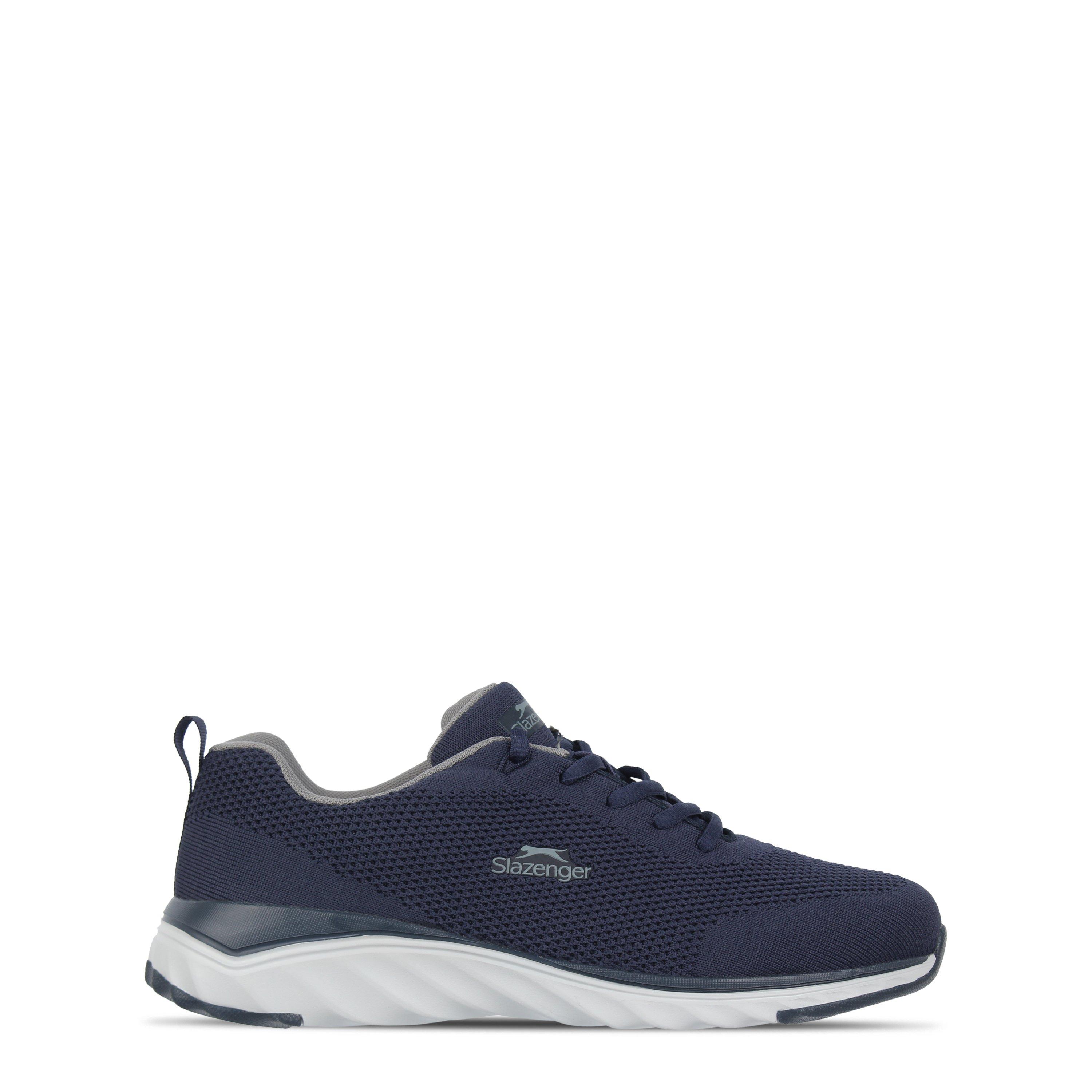 Slazenger Men's Jenson Trainer - Navy/Grey - 9 (43)