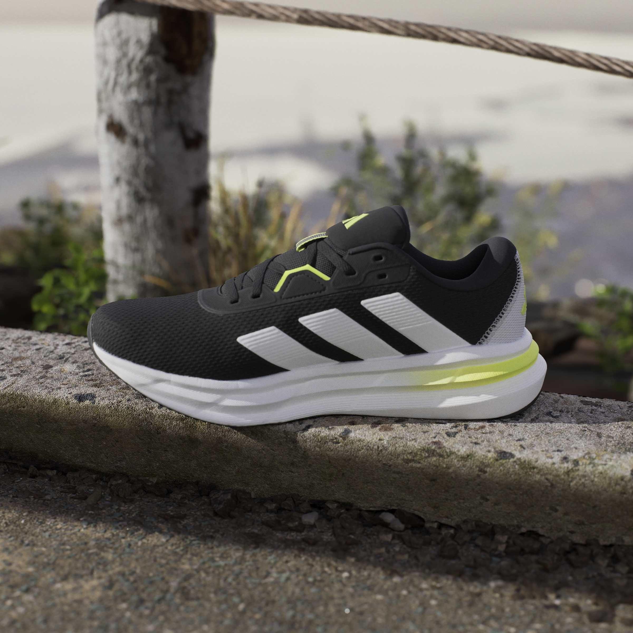 Sort/Hvid/Limegrøn - adidas - Galaxy 7 Running Shoes Mens - 14