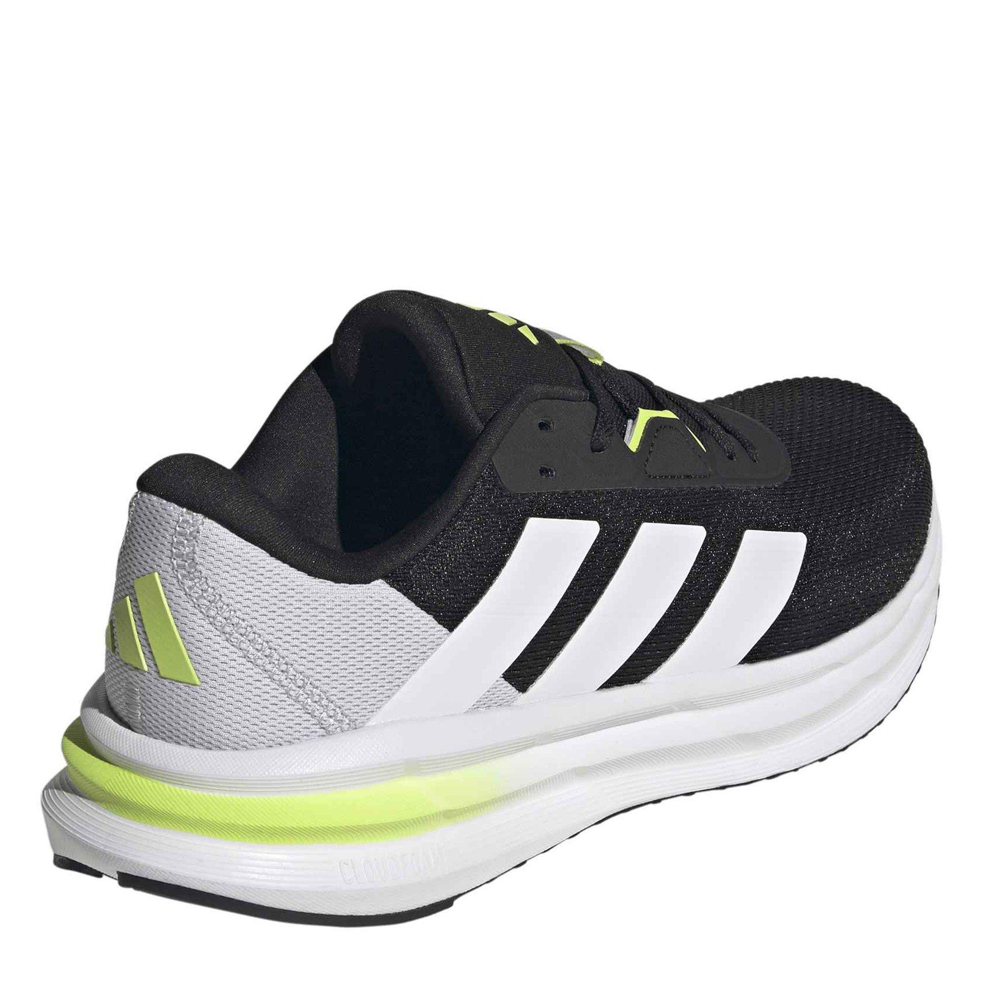 Sort/Hvid/Limegrøn - adidas - Galaxy 7 Running Shoes Mens - 4