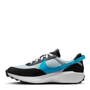 Grey Fog/Blue - Nike - Waffle Debut Mens Shoes - 2