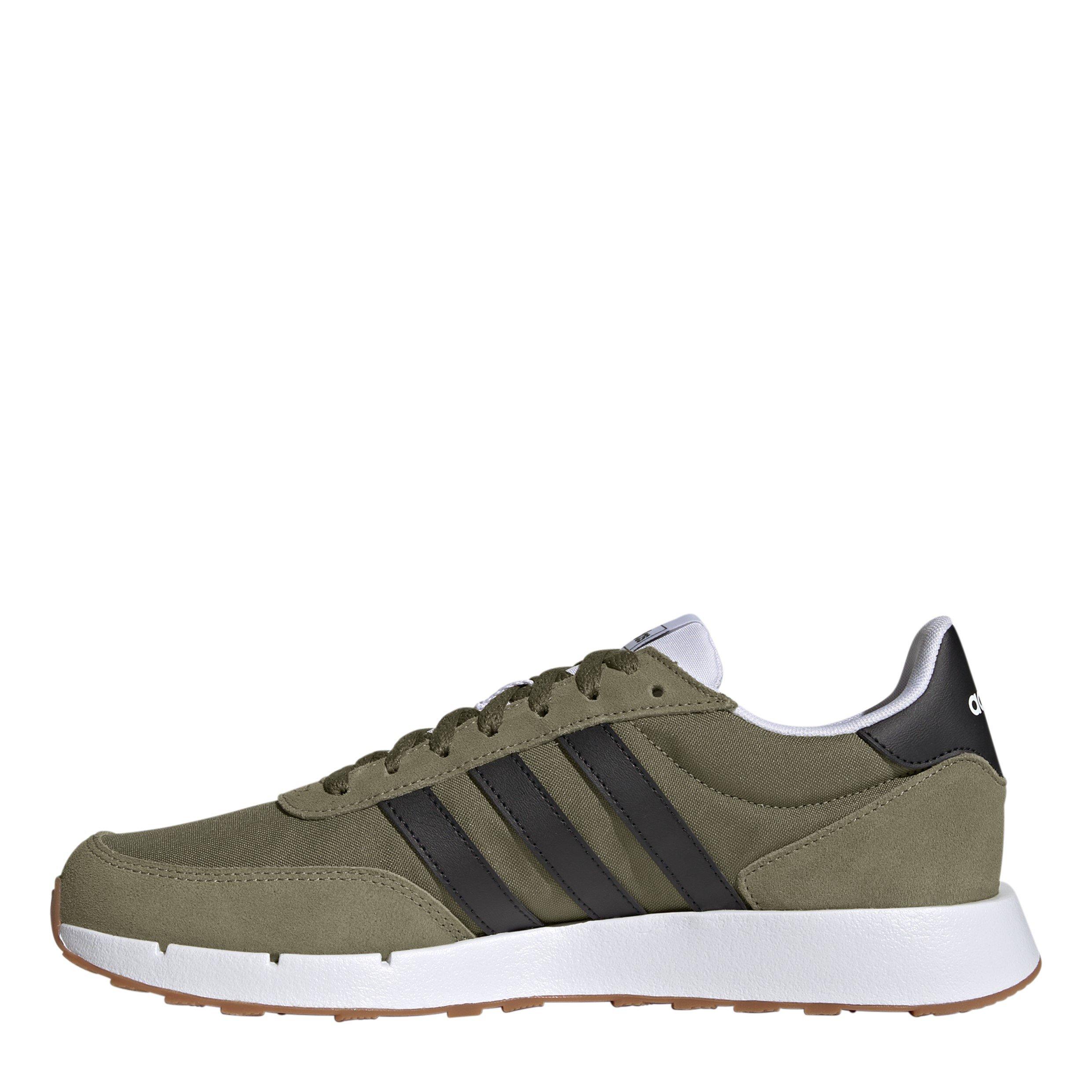 Focus Olive/ Bl - adidas - Run 60s 2.0 Shoes Mens - 2