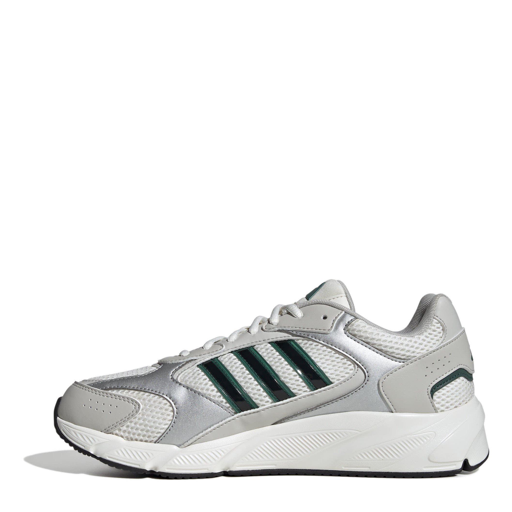 Wht/Grn/SilvMet - adidas - Crazychaos 2000 Mens Shoes - 2