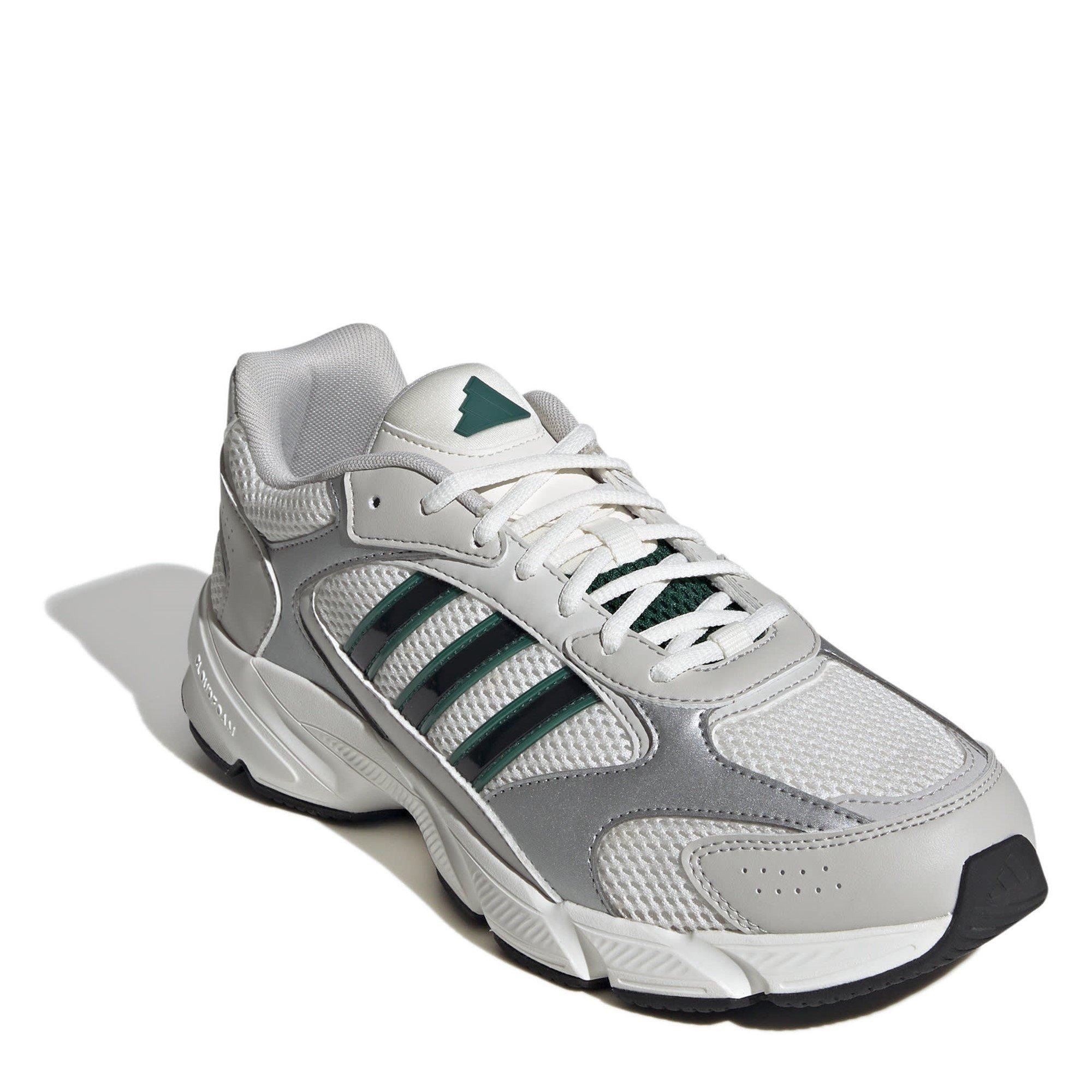 Wht/Grn/SilvMet - adidas - Crazychaos 2000 Mens Shoes - 3