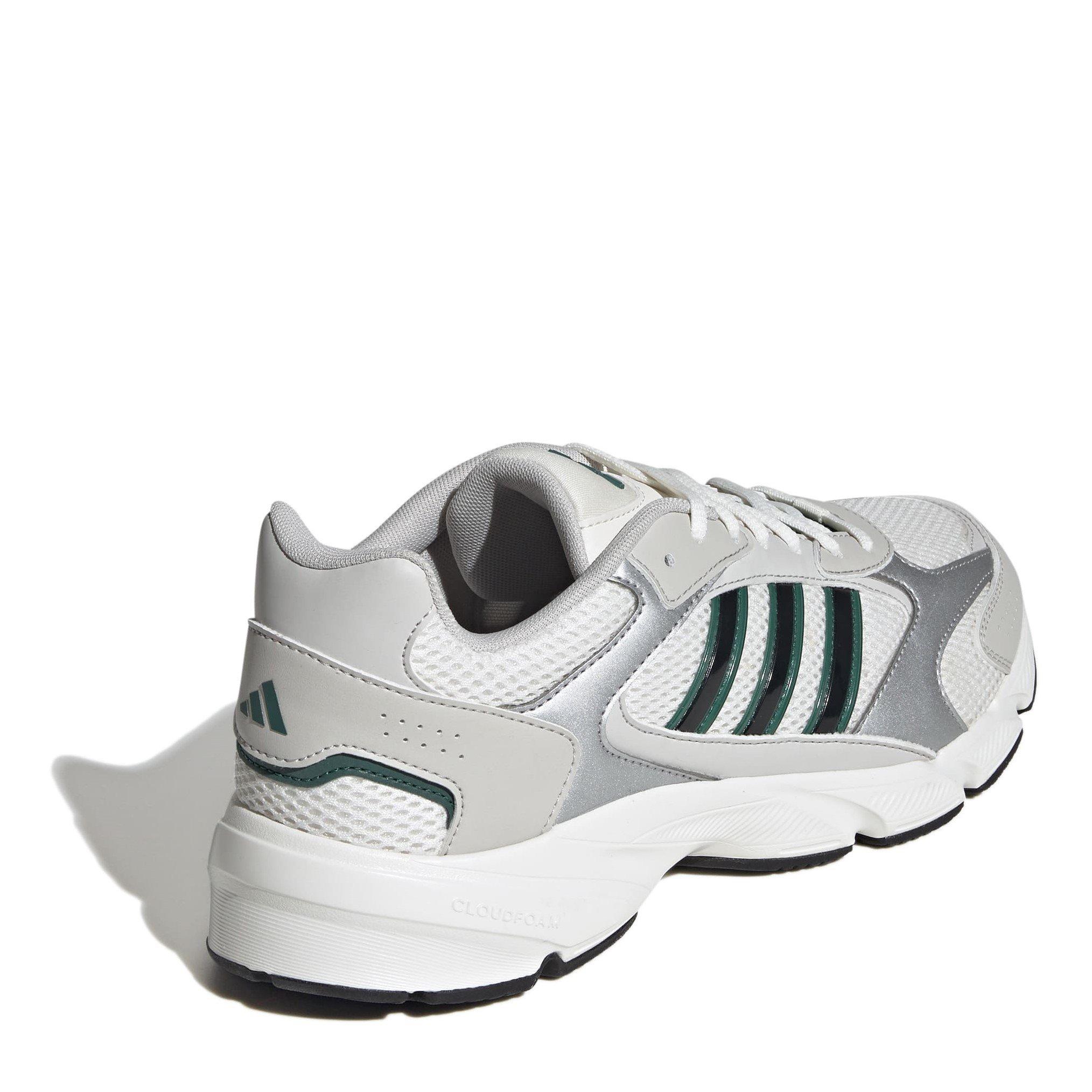 Wht/Grn/SilvMet - adidas - Crazychaos 2000 Mens Shoes - 4
