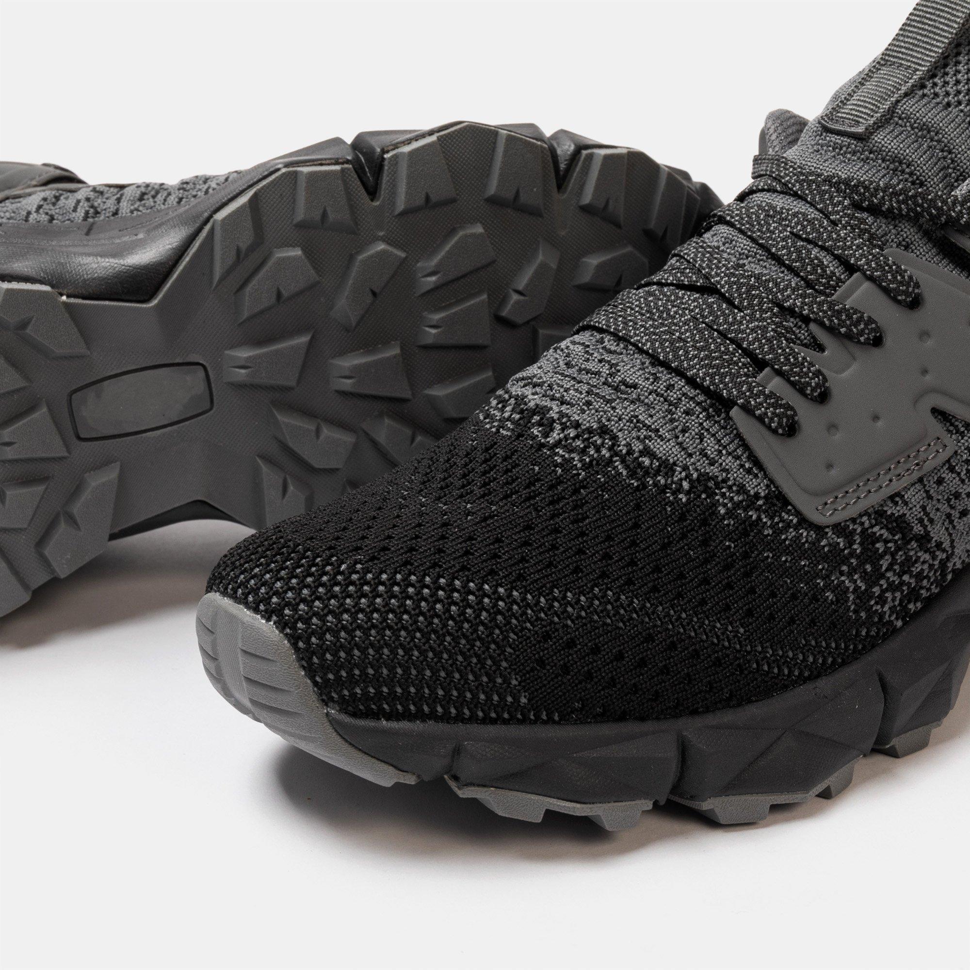 Dark Grey/Black - Donnay - Knit Runner Men - 4