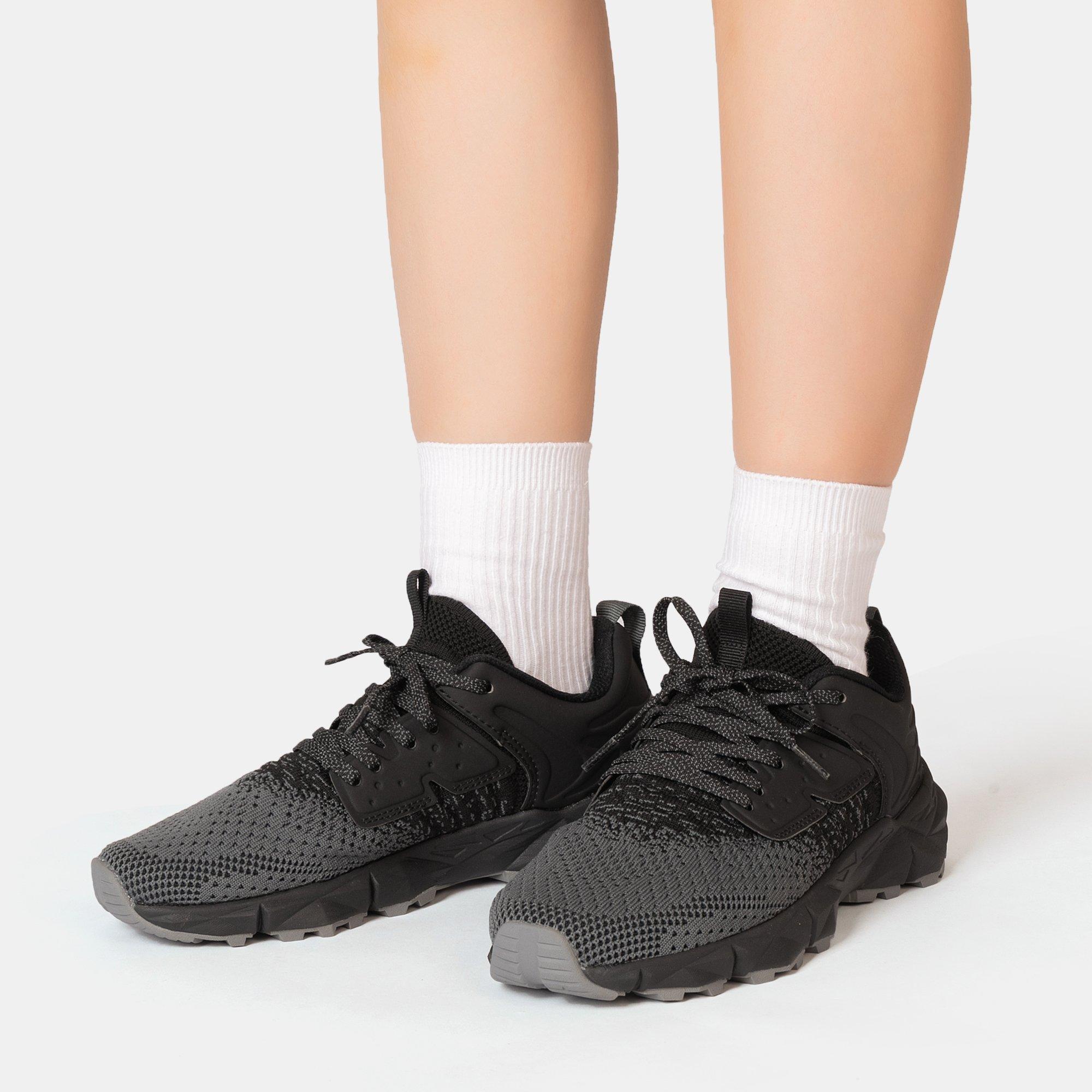 Dark Grey/Black - Donnay - Knit Runner Men - 6