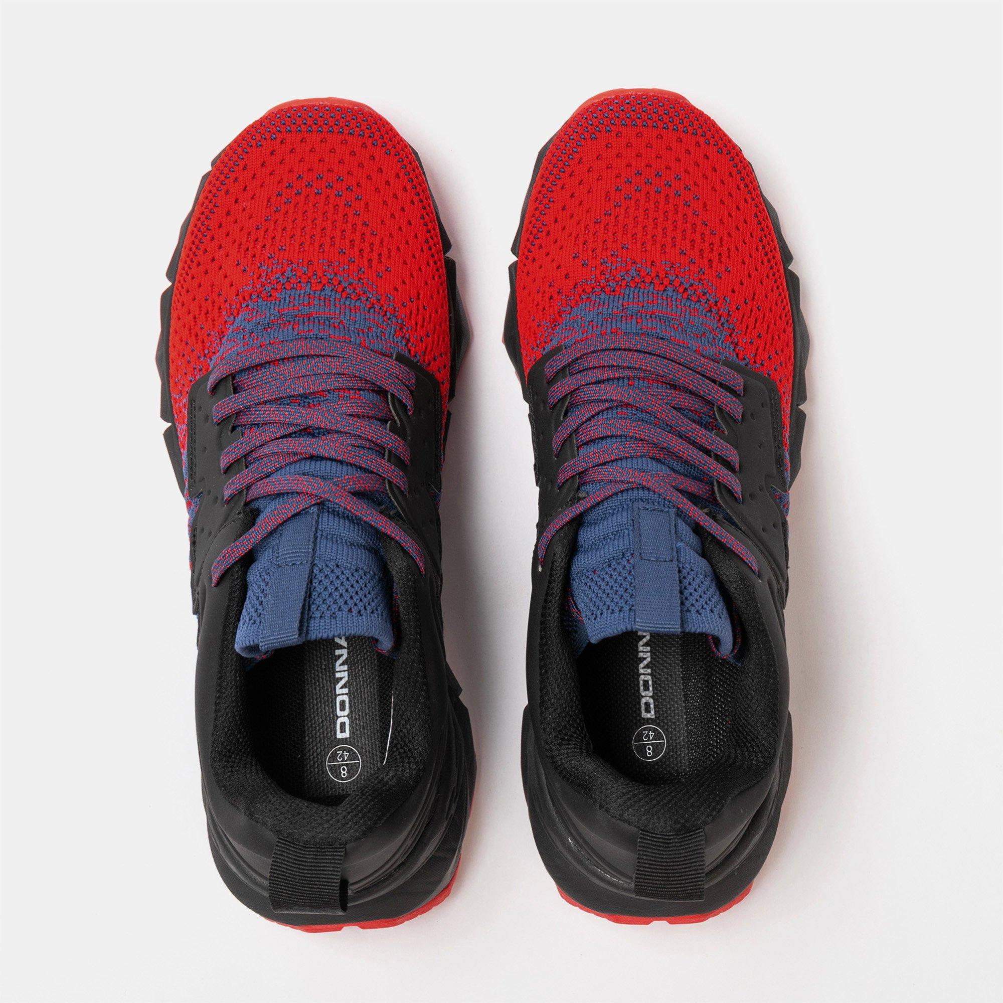 Black/Red - Donnay - Knit Runner Men - 5