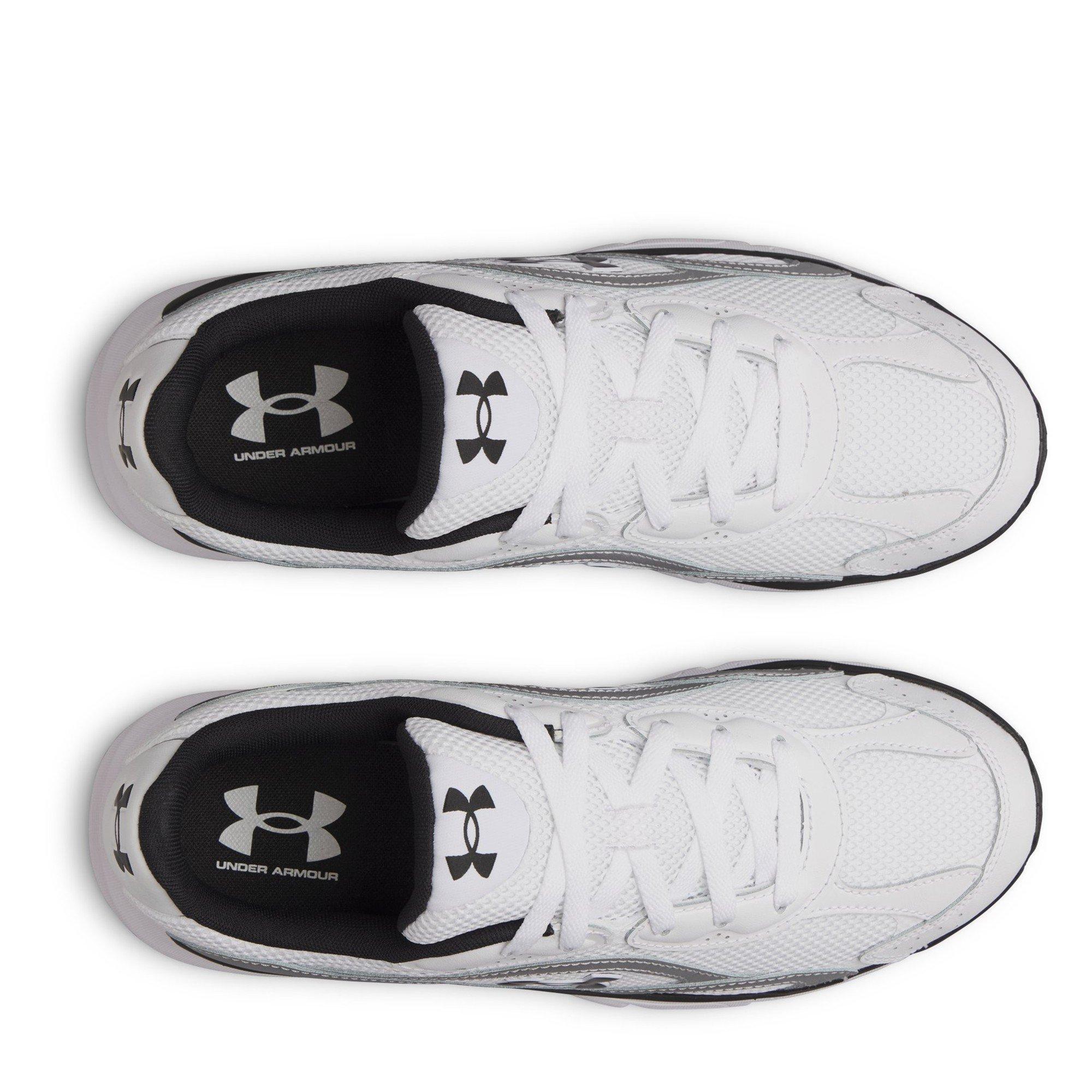 Wht/Sil/Blk - Under Armour - UA Tech Runner - 4