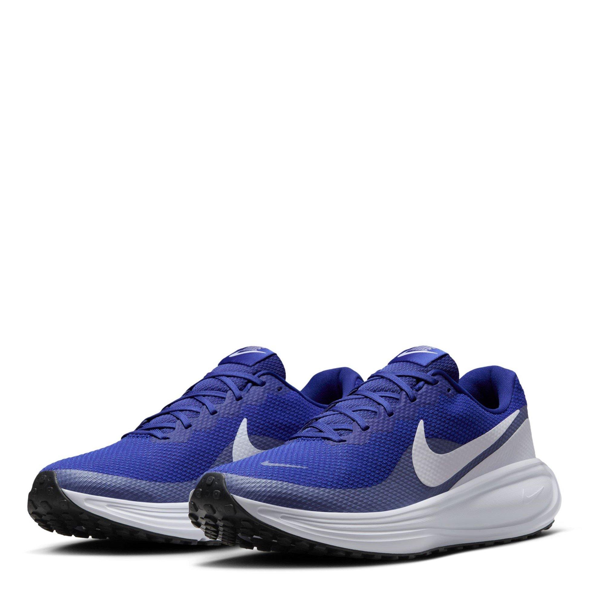 Blue/Wht-Indigo - Nike - Nike Revolution 8 Mens Running Shoes - 3