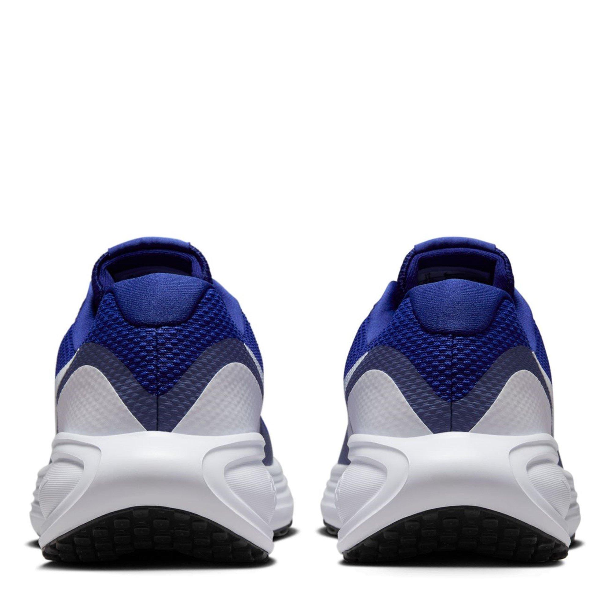 Blue/Wht-Indigo - Nike - Nike Revolution 8 Mens Running Shoes - 4