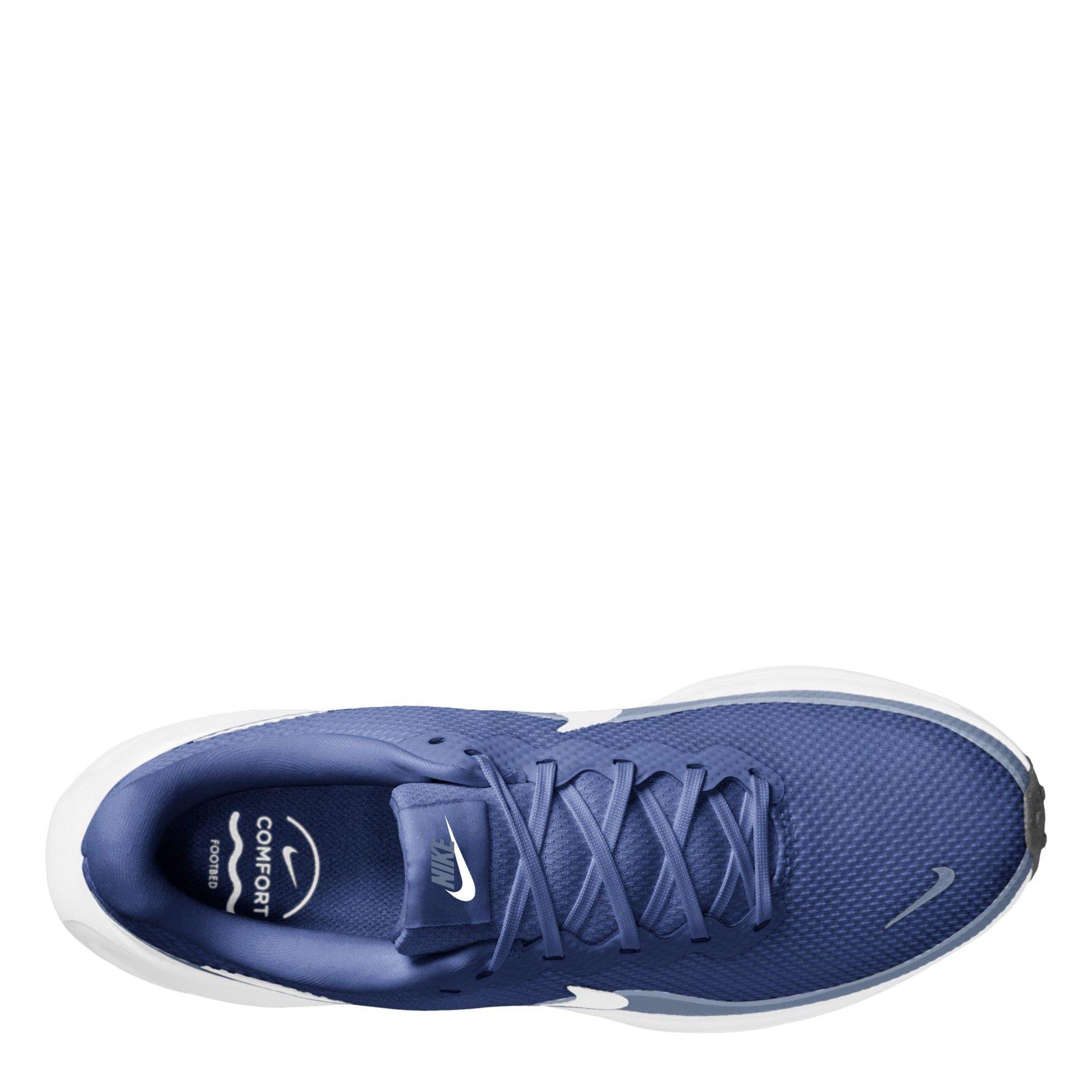 Blue/Wht-Indigo - Nike - Nike Revolution 8 Mens Running Shoes - 9