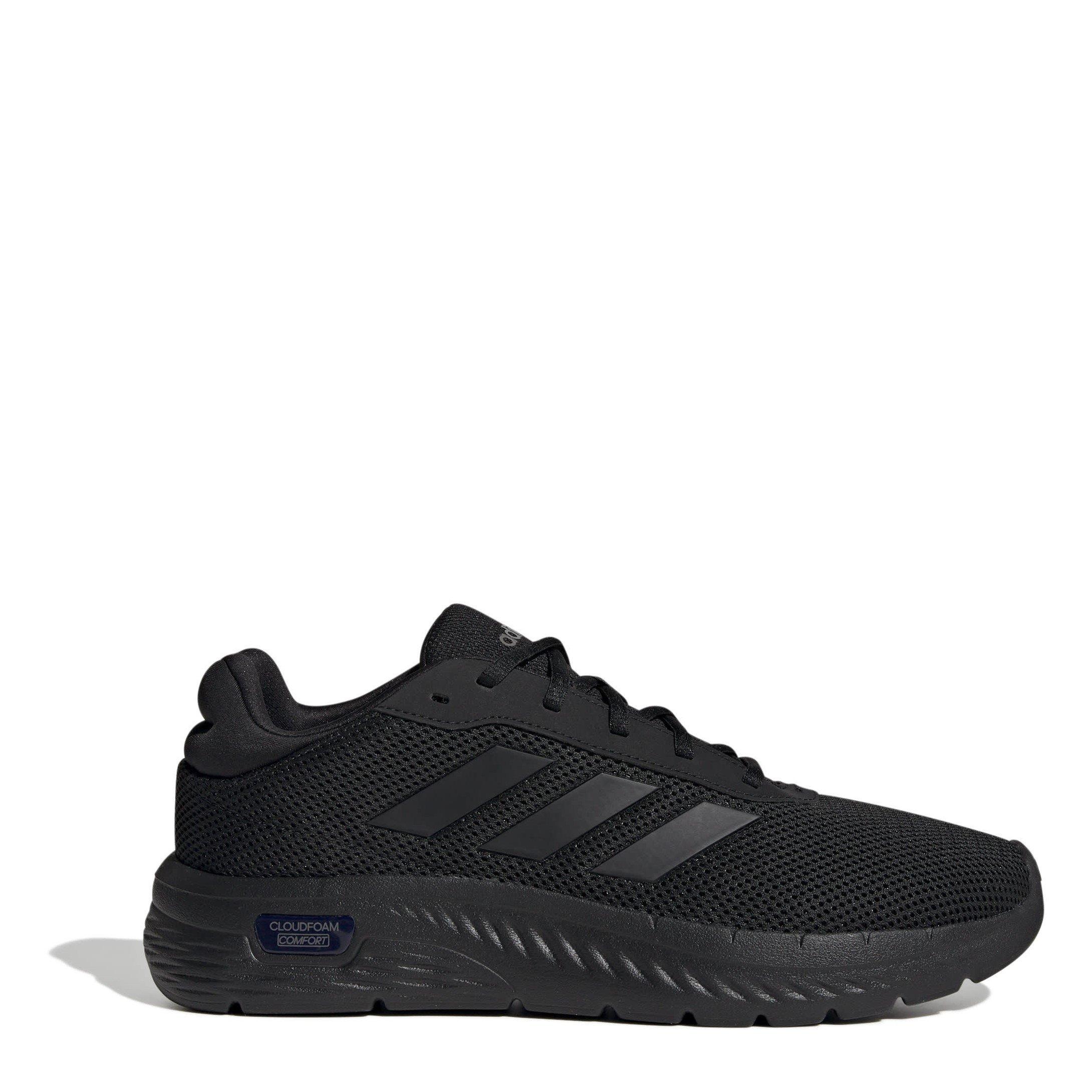 CBlack/Iron Met - adidas - Cloudfoam Comfy Mens Shoes - 1