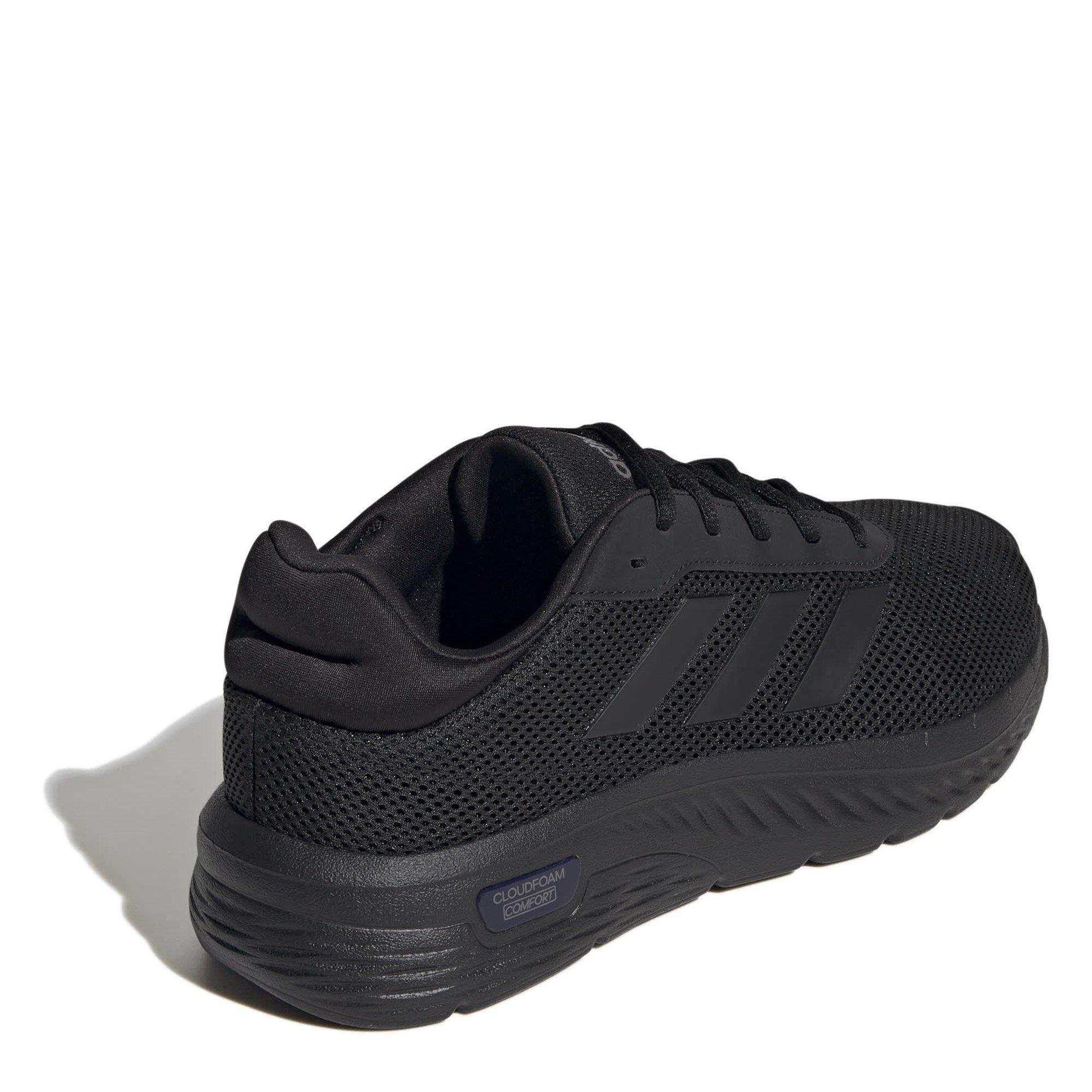 CBlack/Iron Met - adidas - Cloudfoam Comfy Mens Shoes - 4