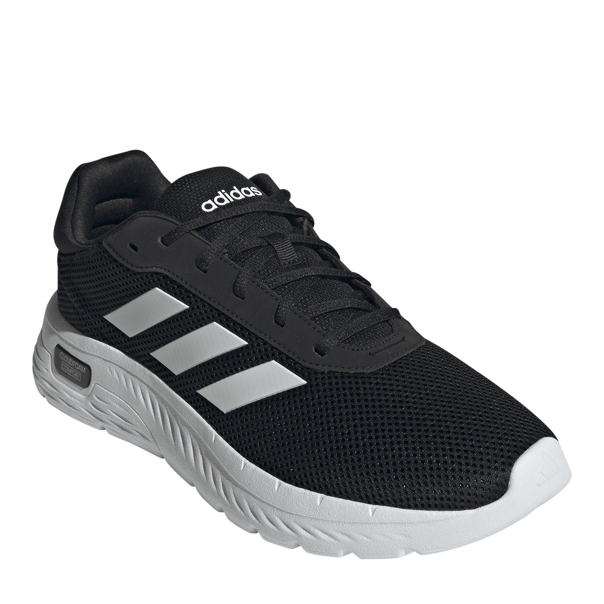 CBlack/Wht/Blk - adidas - Cloudfoam Comfy Mens Shoes - 4