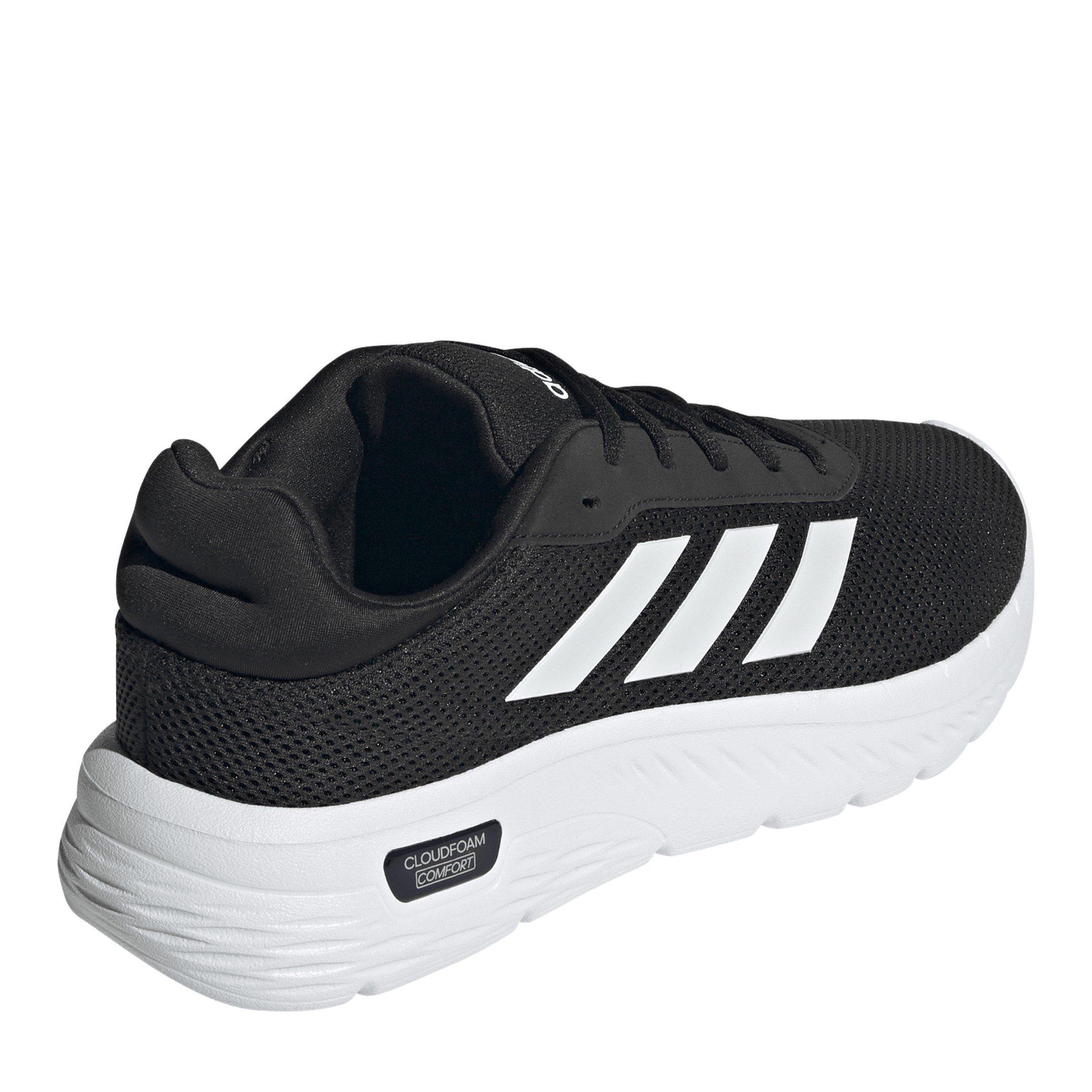 CBlack/Wht/Blk - adidas - Cloudfoam Comfy Mens Shoes - 5
